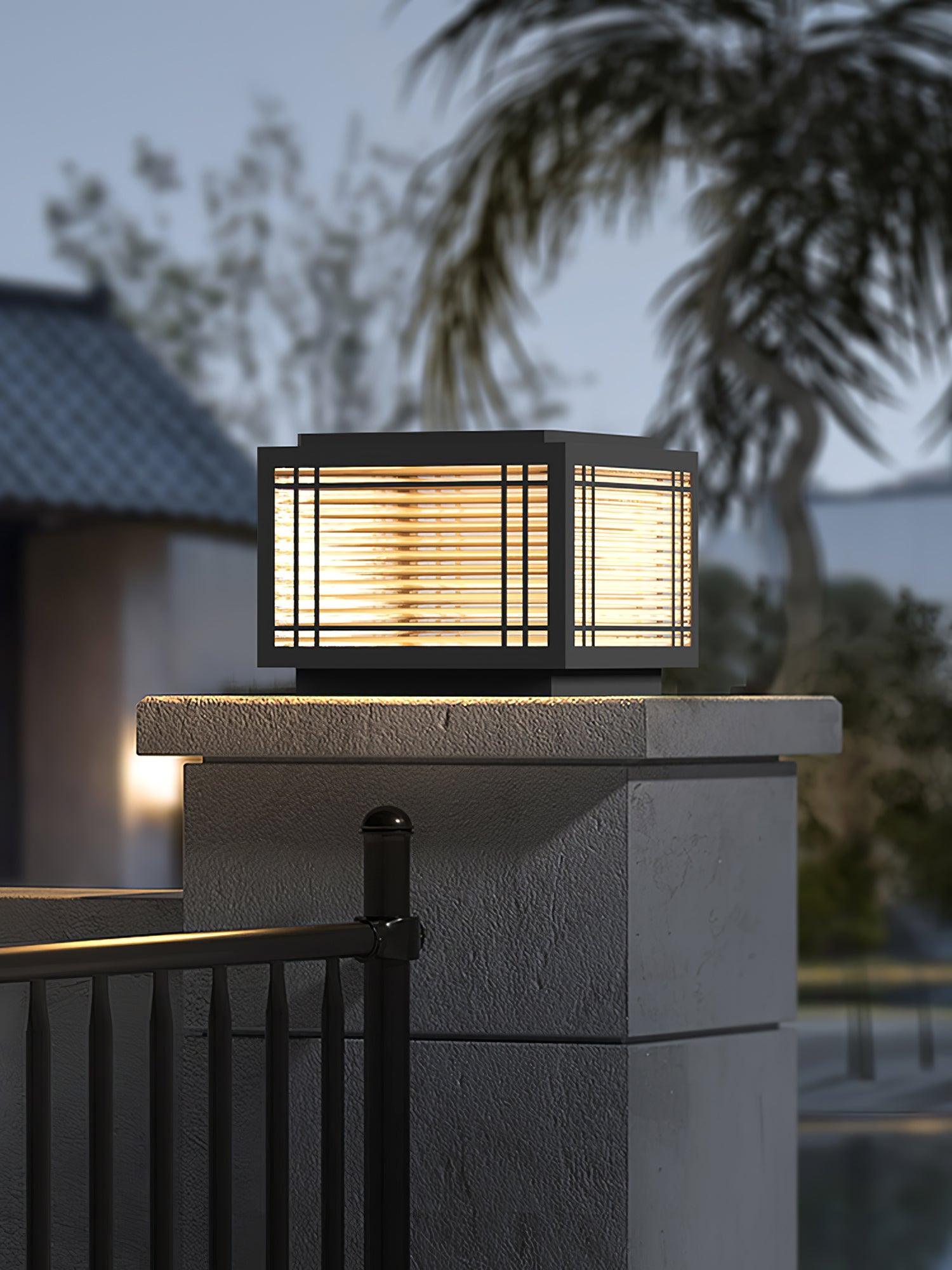 Fieran Steel Japanese-inspired Table Lamp - Letslighting