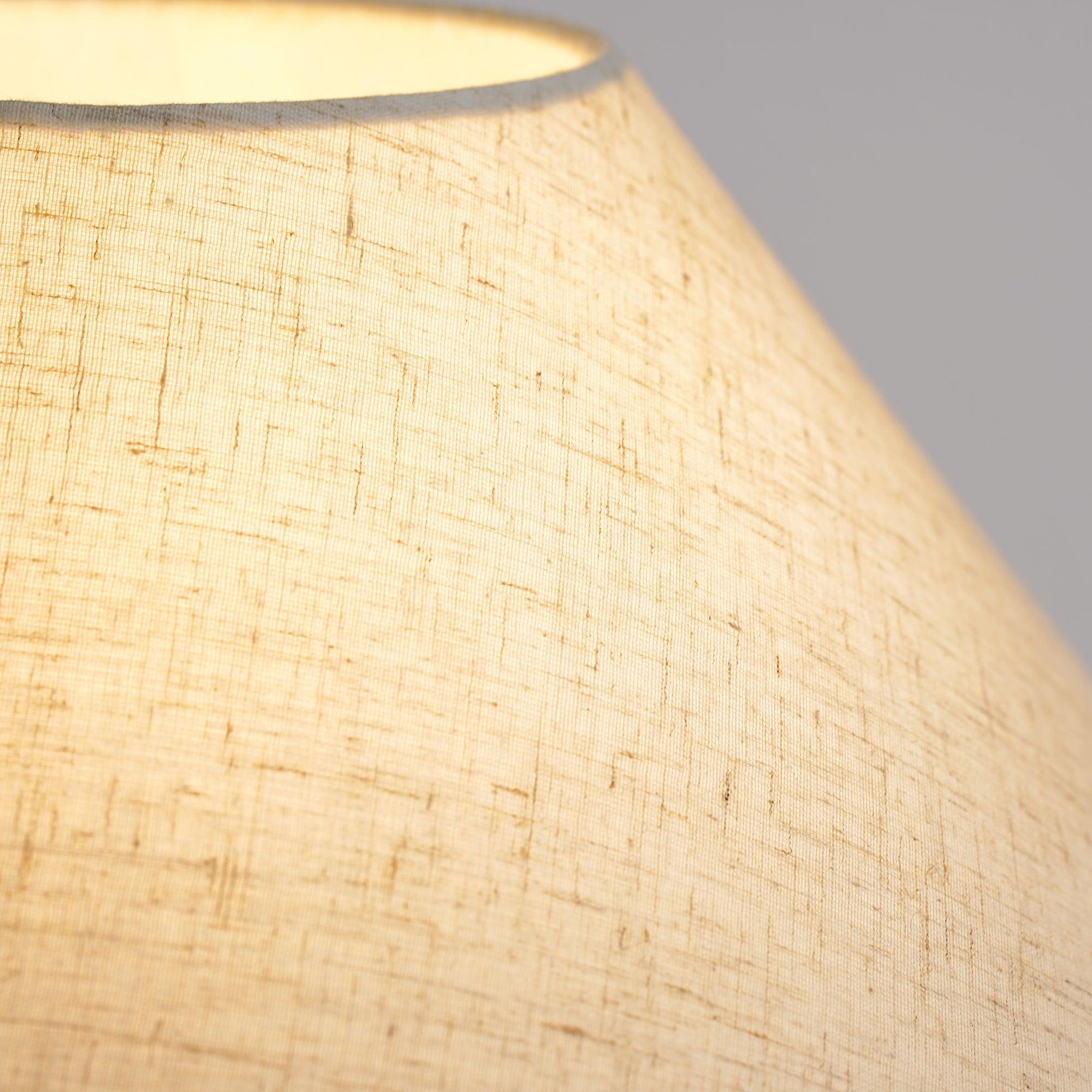 Lumian Fabric Ceramic Rustic Table Lamp - Letslighting