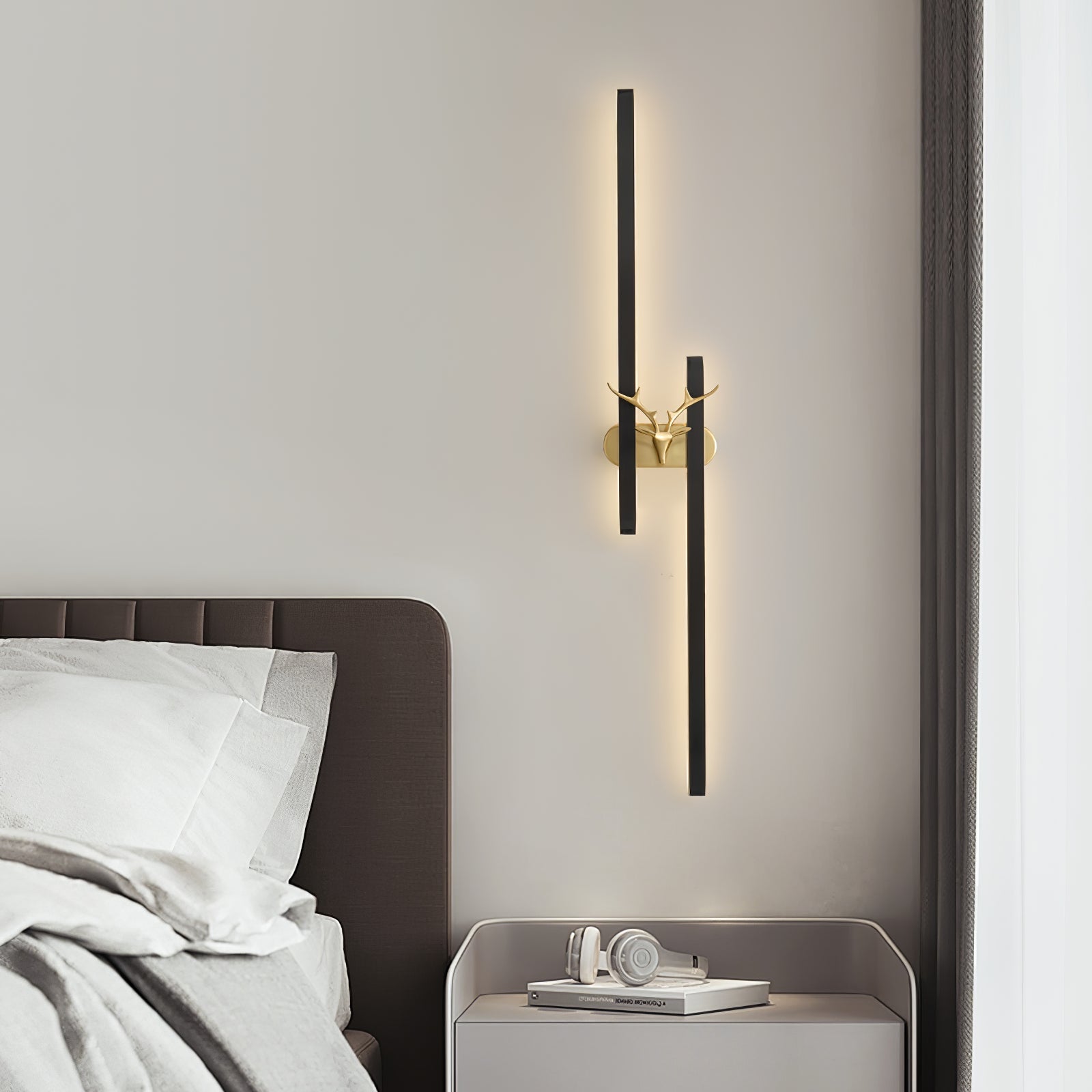 Vavinisra Classic Deer Brass Wall Lamp - Letslighting