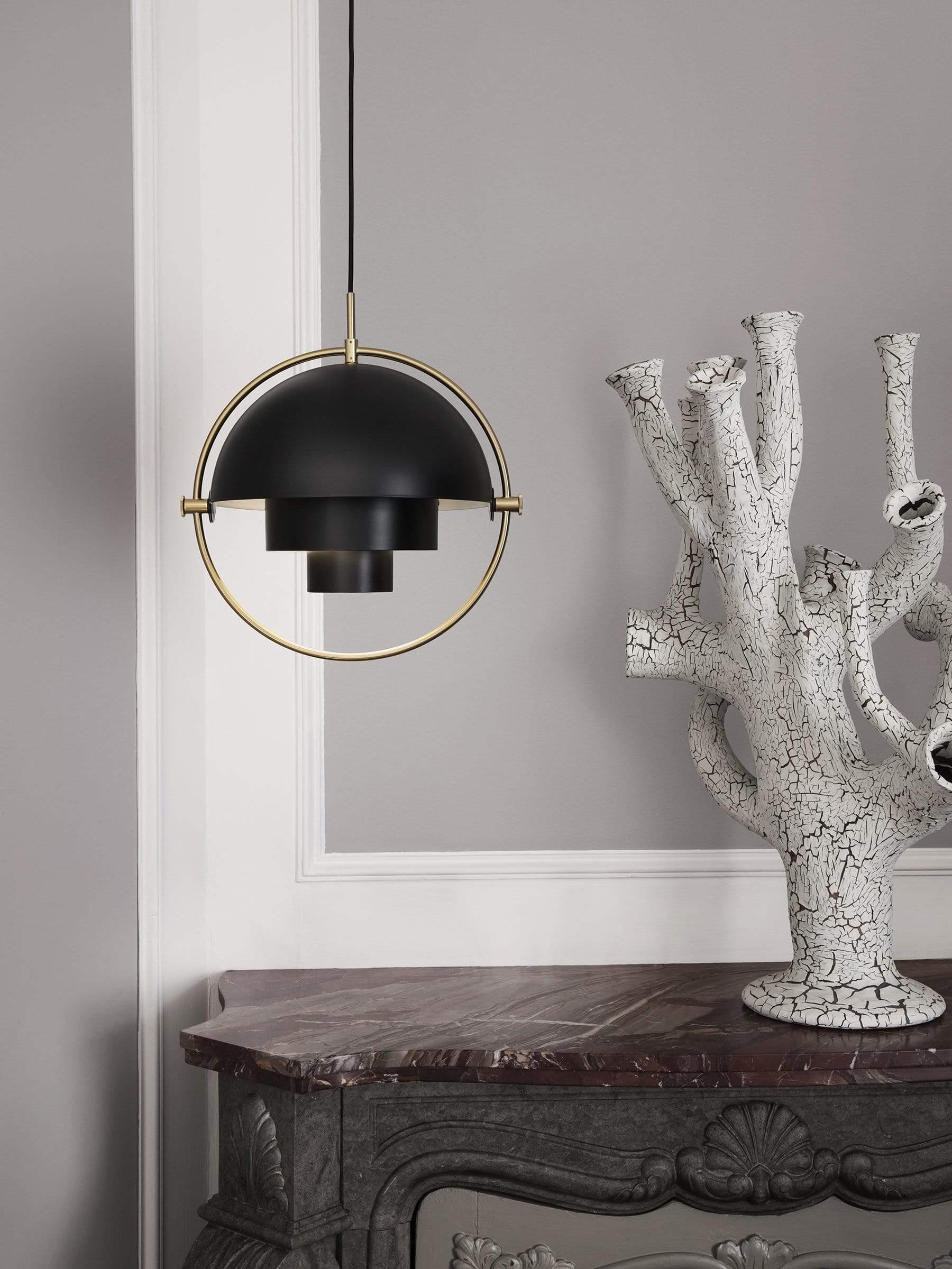 Lustra Pendant Lamp Deformed Ball Golden - Letslighting