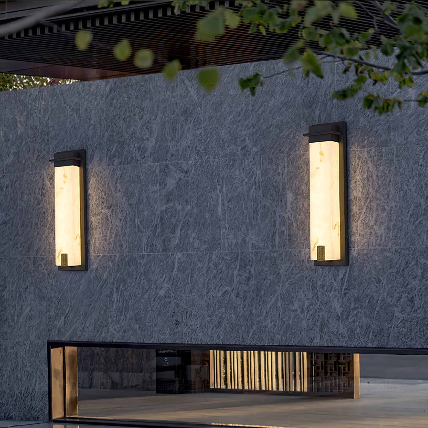 Ushaor Modern Minimalist Outdoor Wall Light - Letslighting