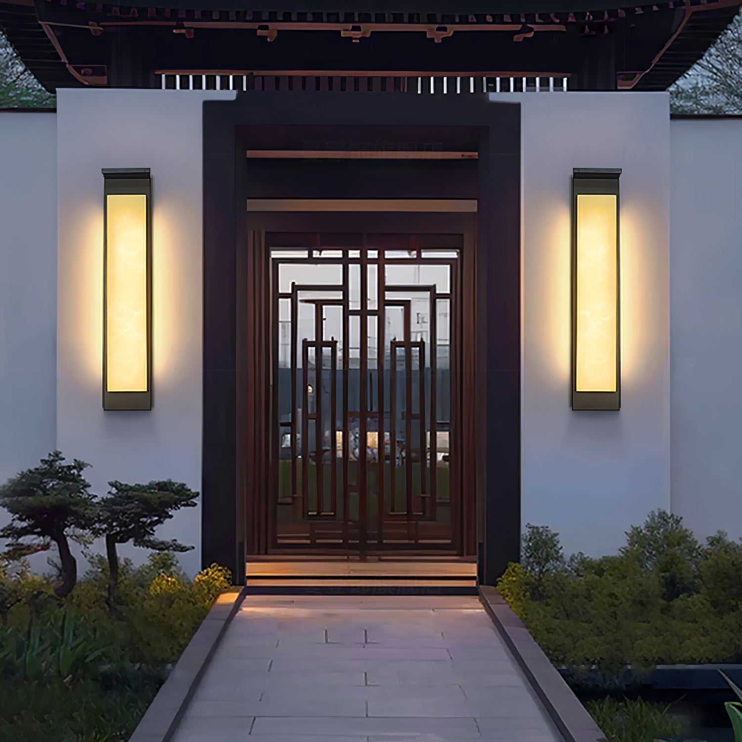 Ushaor Modern Minimalist Outdoor Wall Light - Letslighting