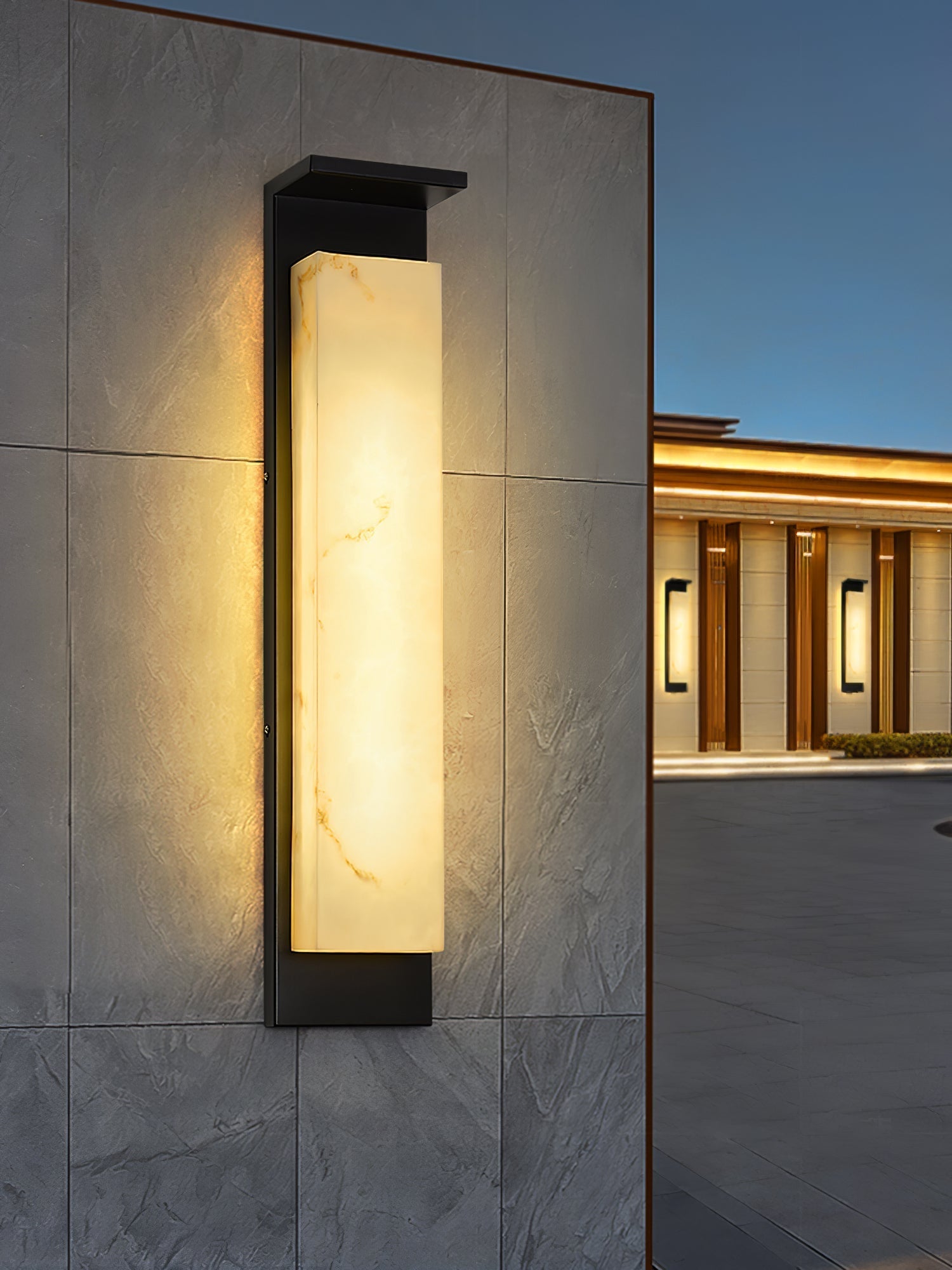 Ushaor Modern Minimalist Outdoor Wall Light - Letslighting