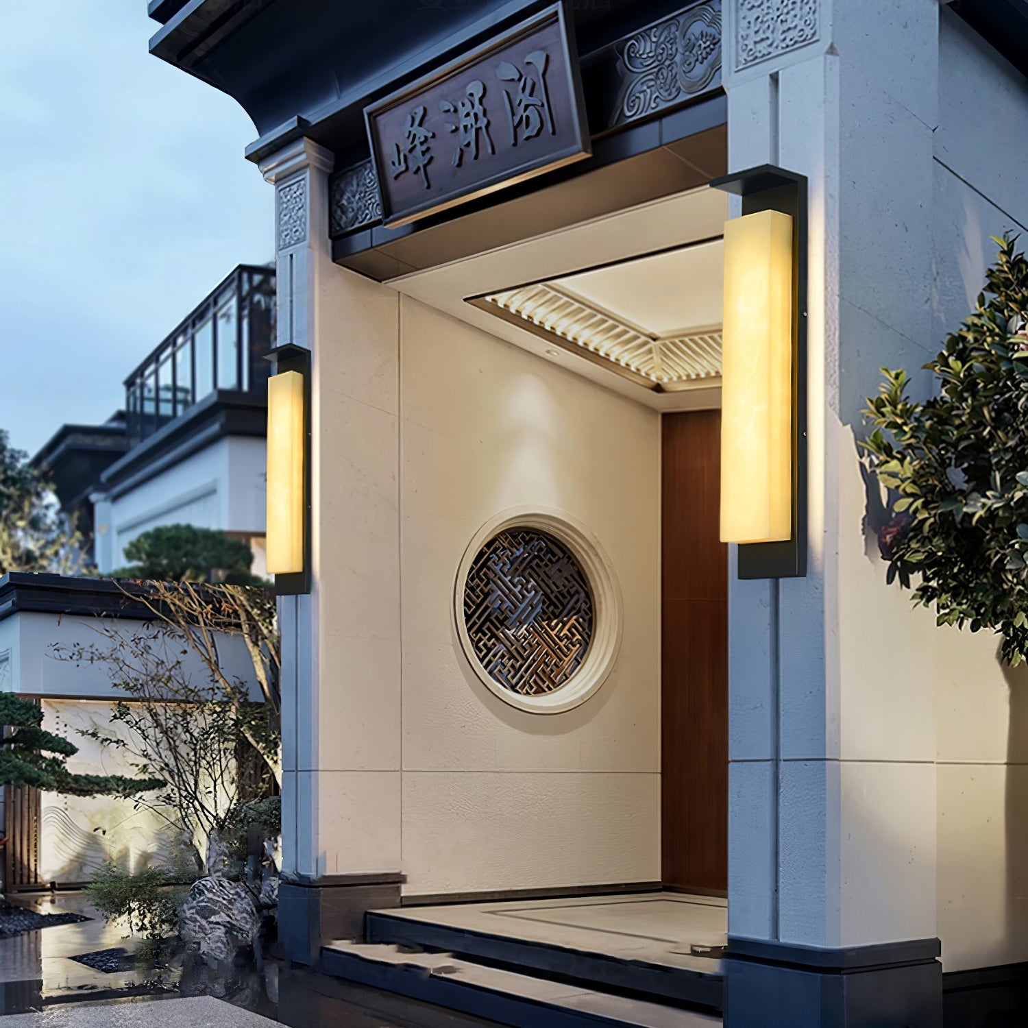 Ushaor Modern Minimalist Outdoor Wall Light - Letslighting
