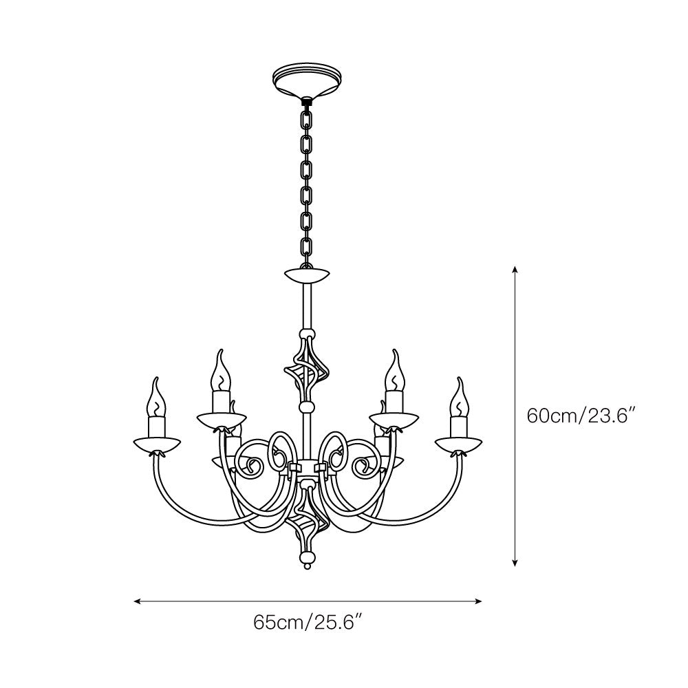 Grace Postmodern Luxury Brass Chandelier - Letslighting