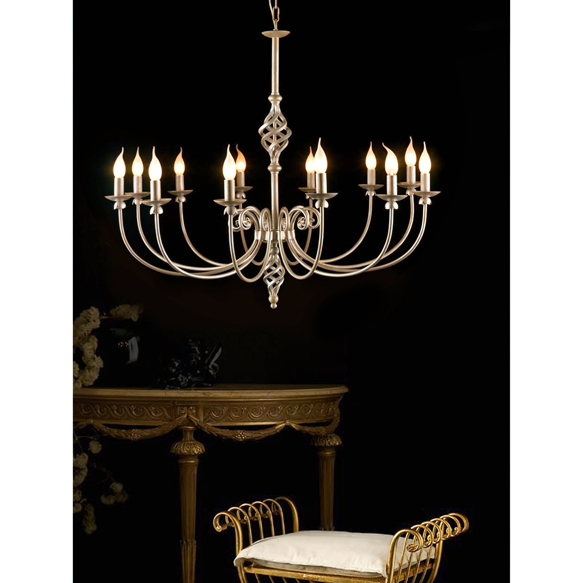 Grace Postmodern Luxury Brass Chandelier - Letslighting
