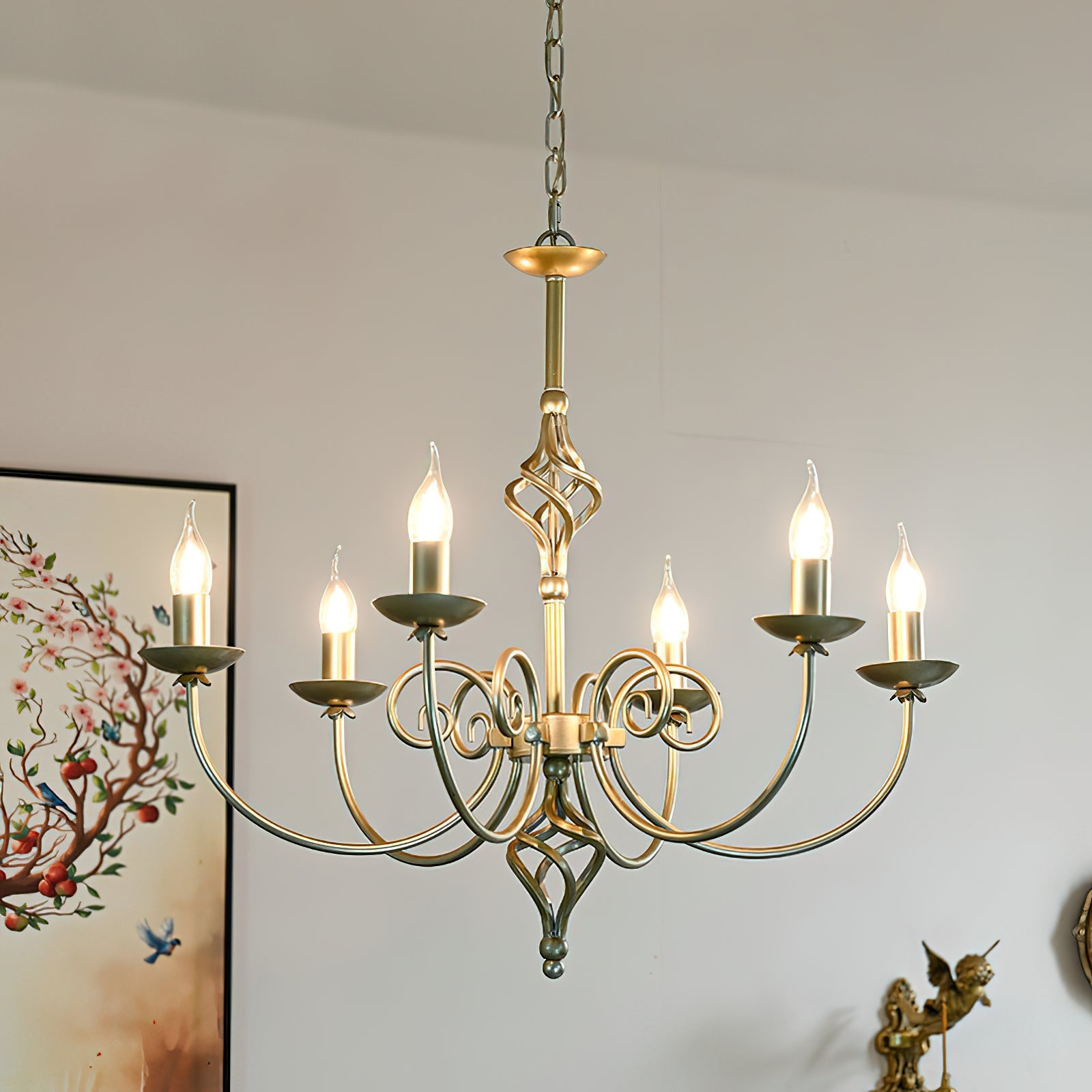 Grace Postmodern Luxury Brass Chandelier - Letslighting
