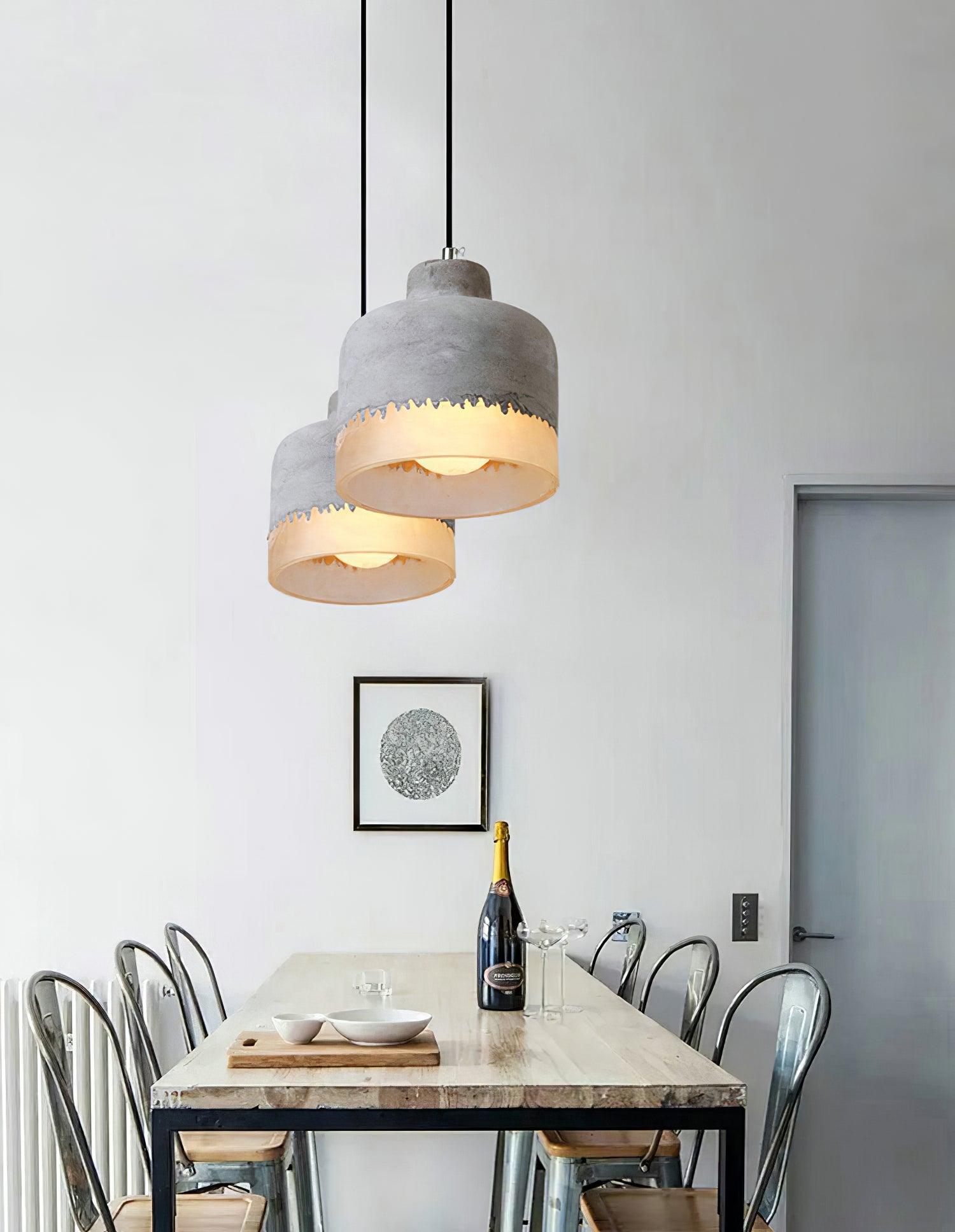 Zalora Resin Scandinavian Pendant Light - Letslighting