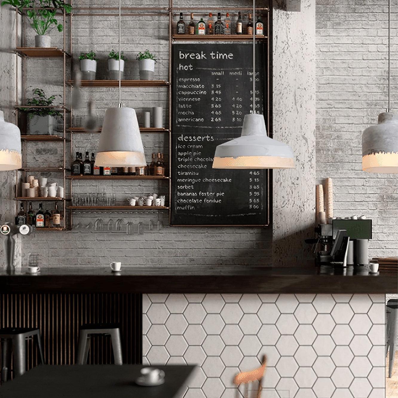 Zalora Resin Scandinavian Pendant Light - Letslighting