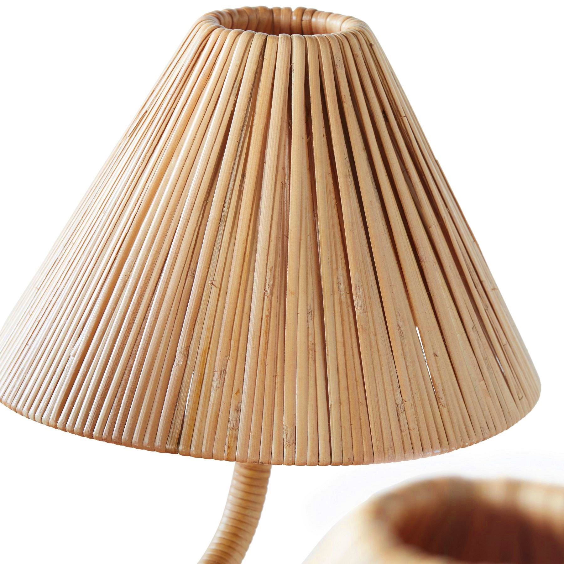 Delphine Elegance Natural Woven Rattan Chandelier - Letslighting