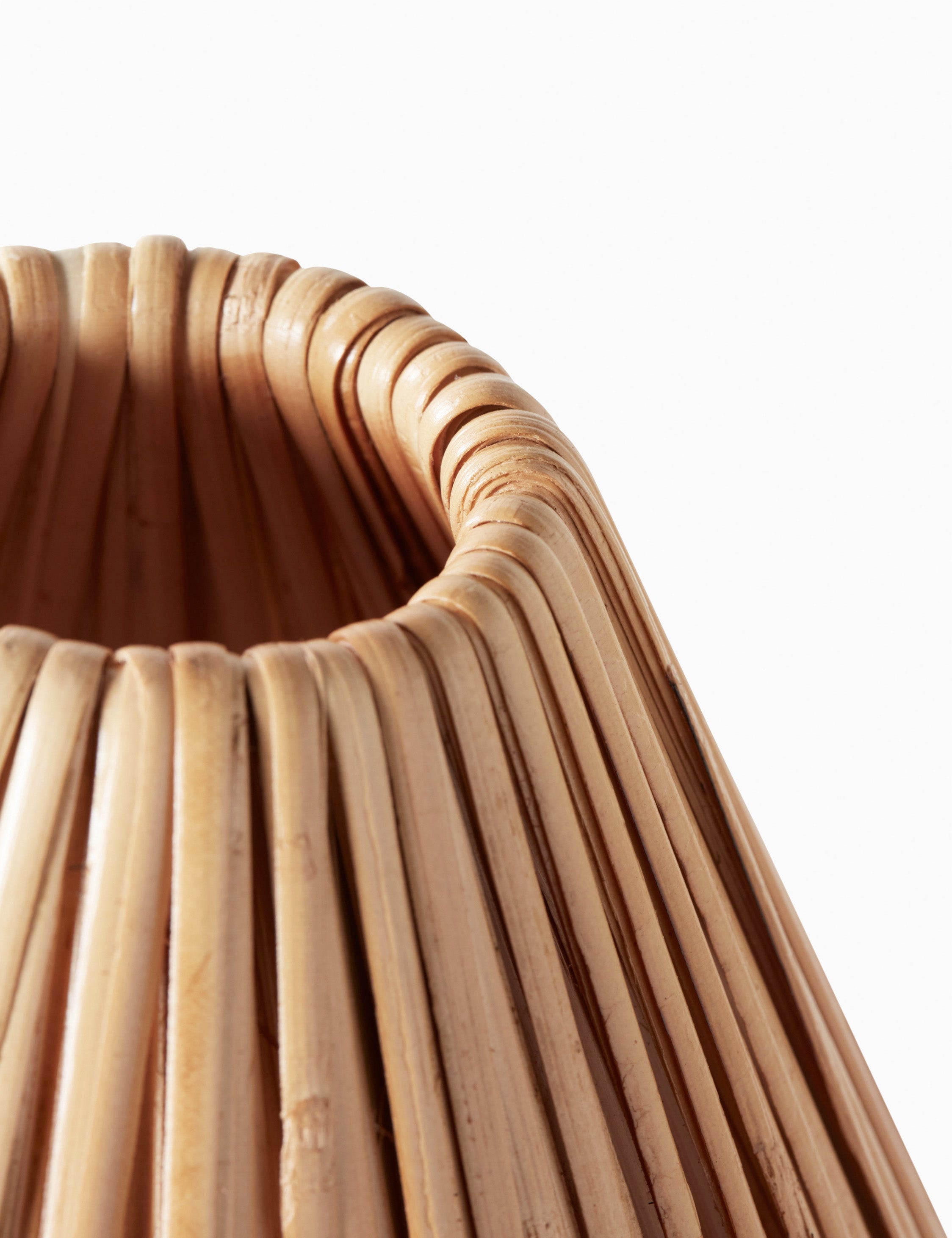 Delphine Elegance Natural Woven Rattan Chandelier - Letslighting