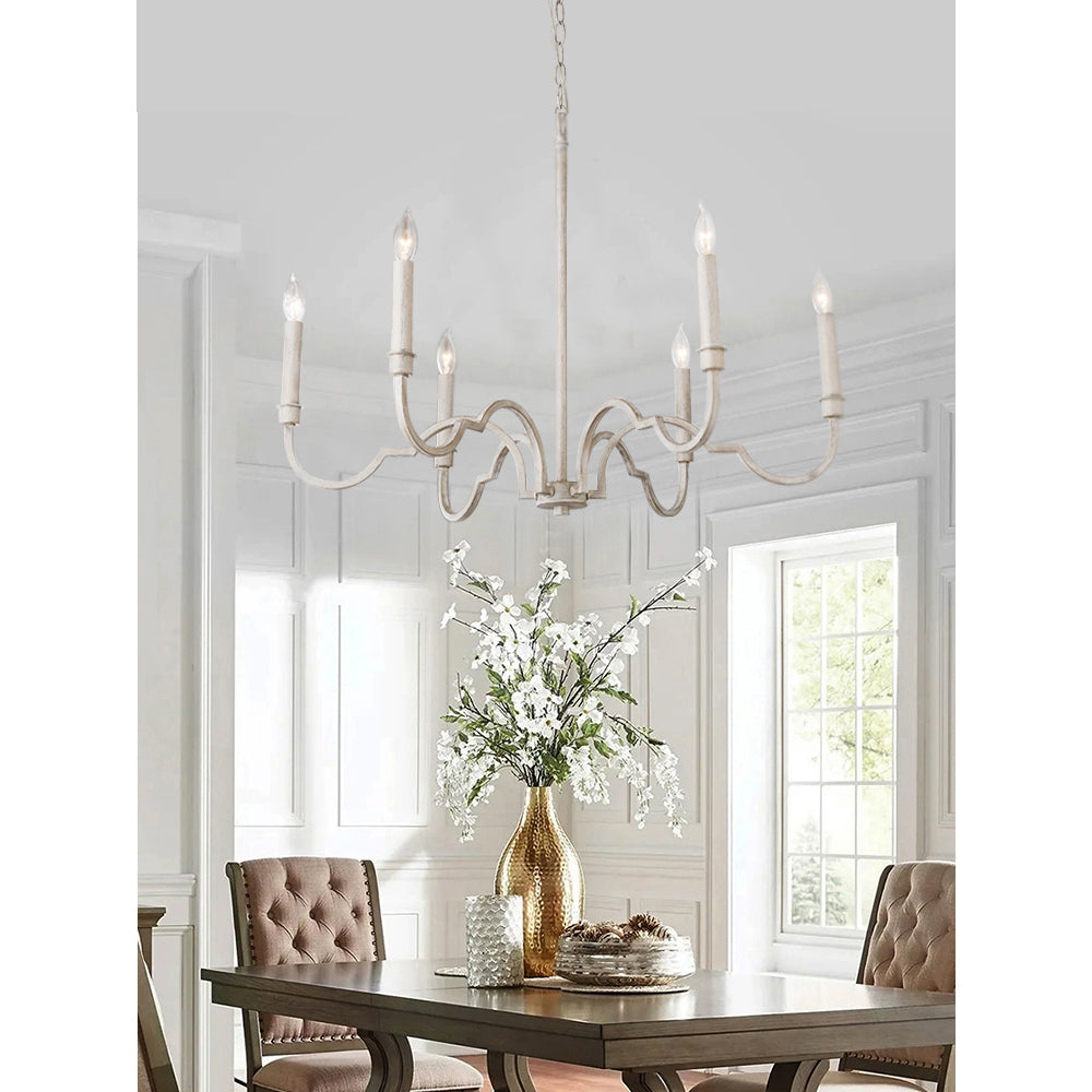 Oval Vintage Industrial Brass Chandelier - Letslighting