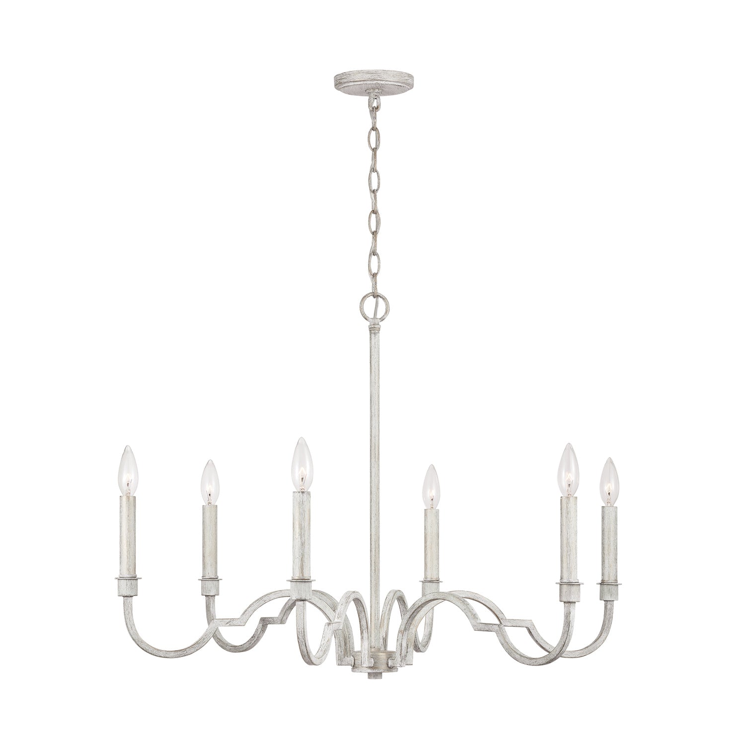 Oval Vintage Industrial Brass Chandelier - Letslighting