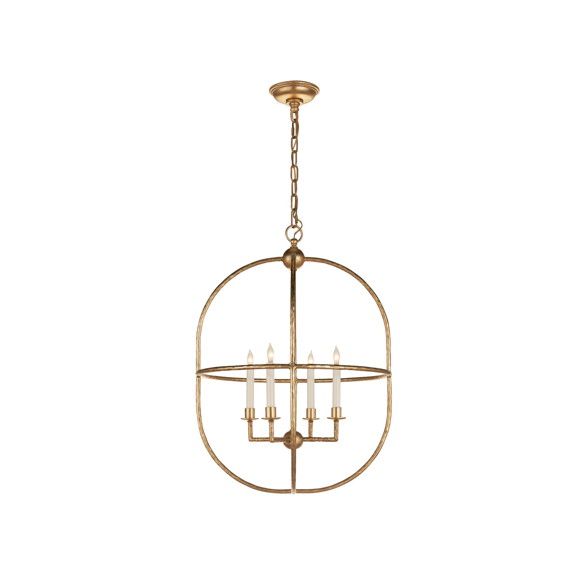 Sylph Vintage Industrial Open Brass Pendant Lamp - Letslighting