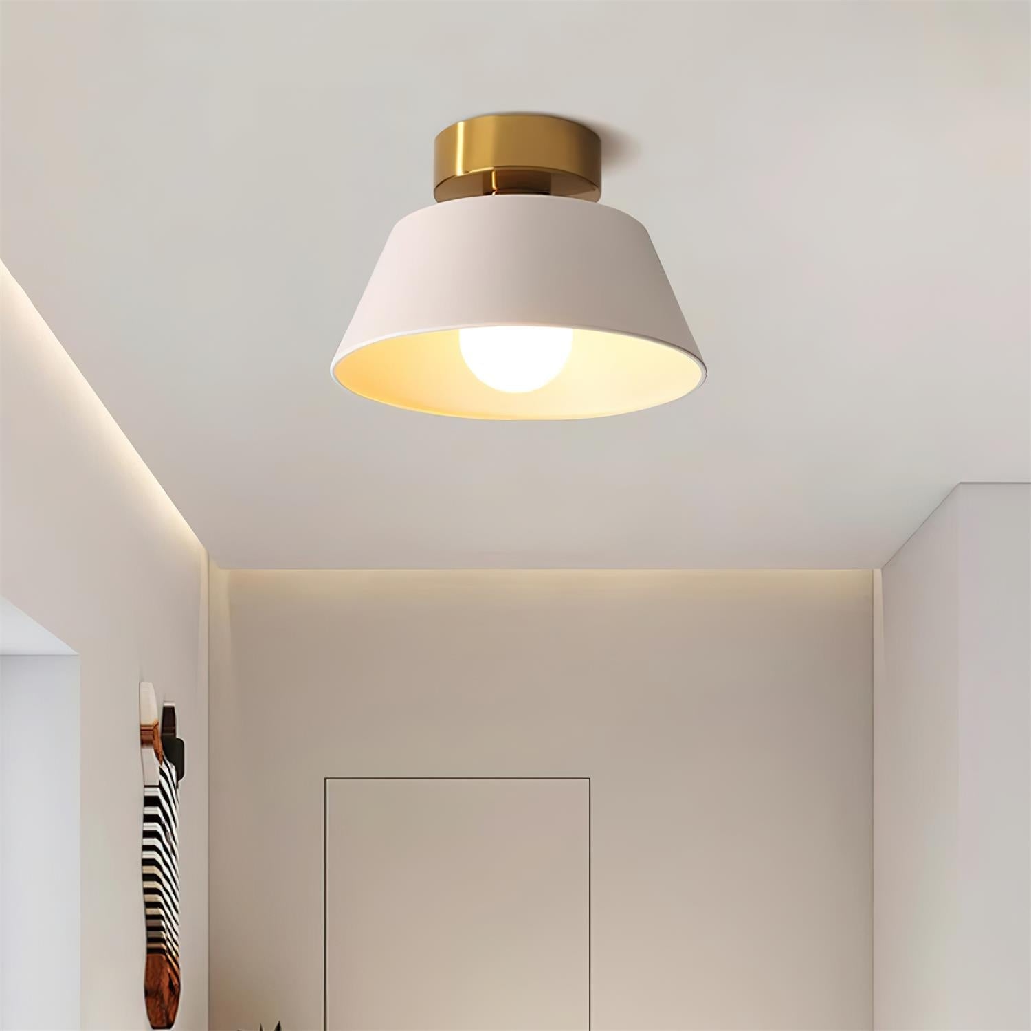 Ceiling Light Canopy Modern Flush Mount Fixture Minimalist - Letslighting