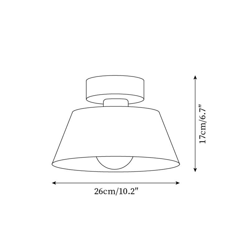 Ceiling Light Canopy Modern Flush Mount Fixture Minimalist - Letslighting