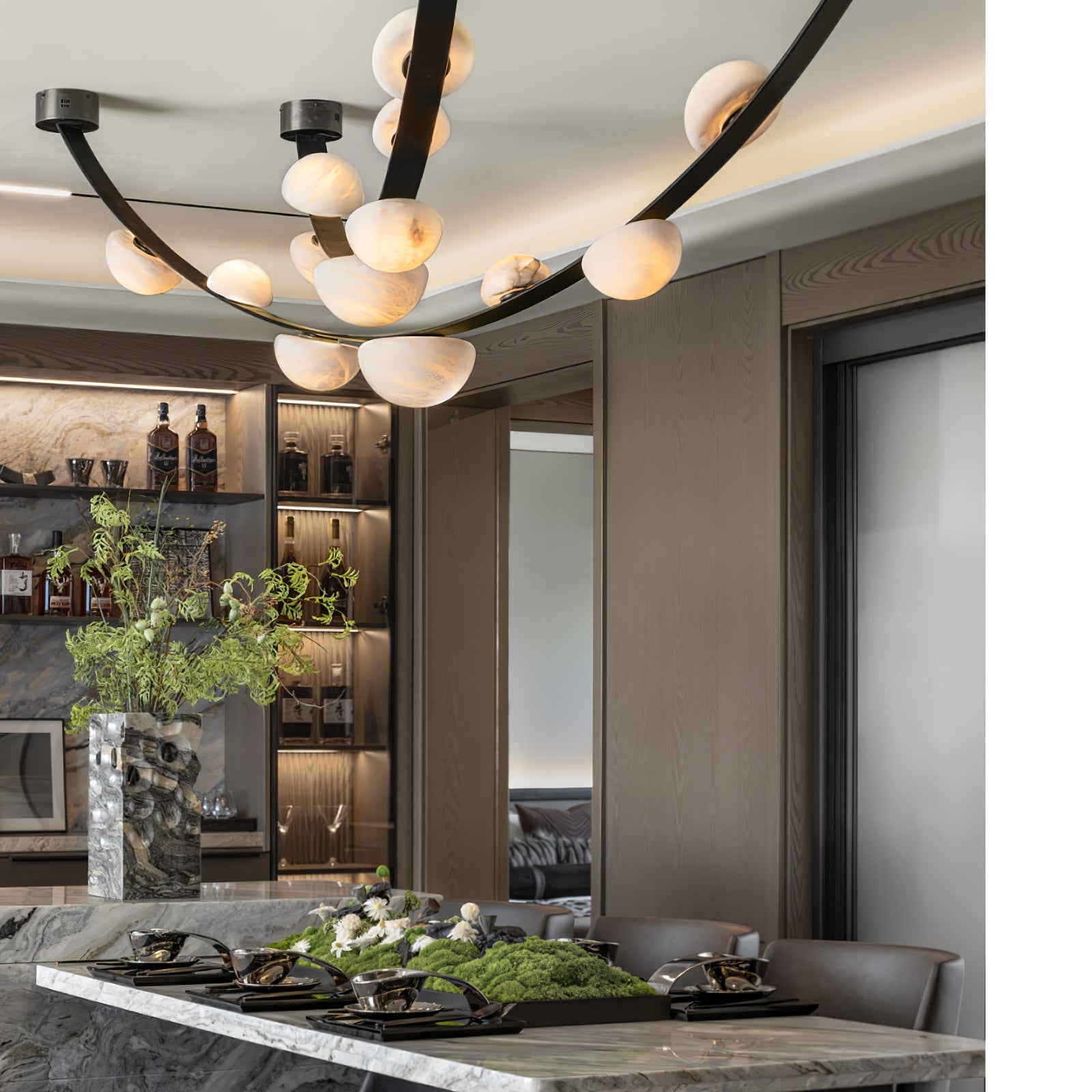 Evcaria Alabaster Chandelier - Letslighting