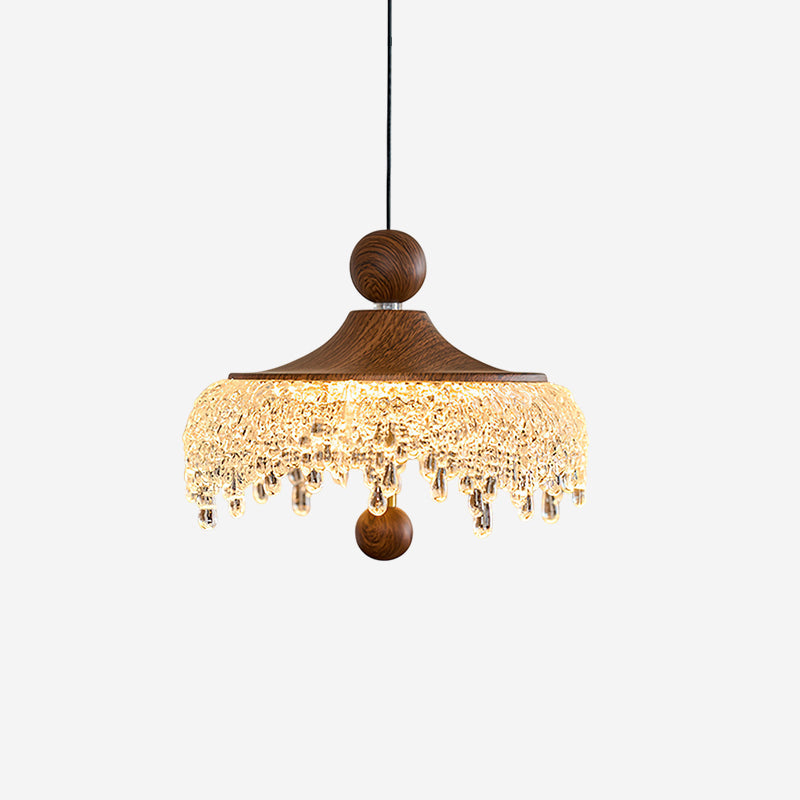 Dewdrop Pendant Lamp Rustic Crystalline Elegance - Letslighting