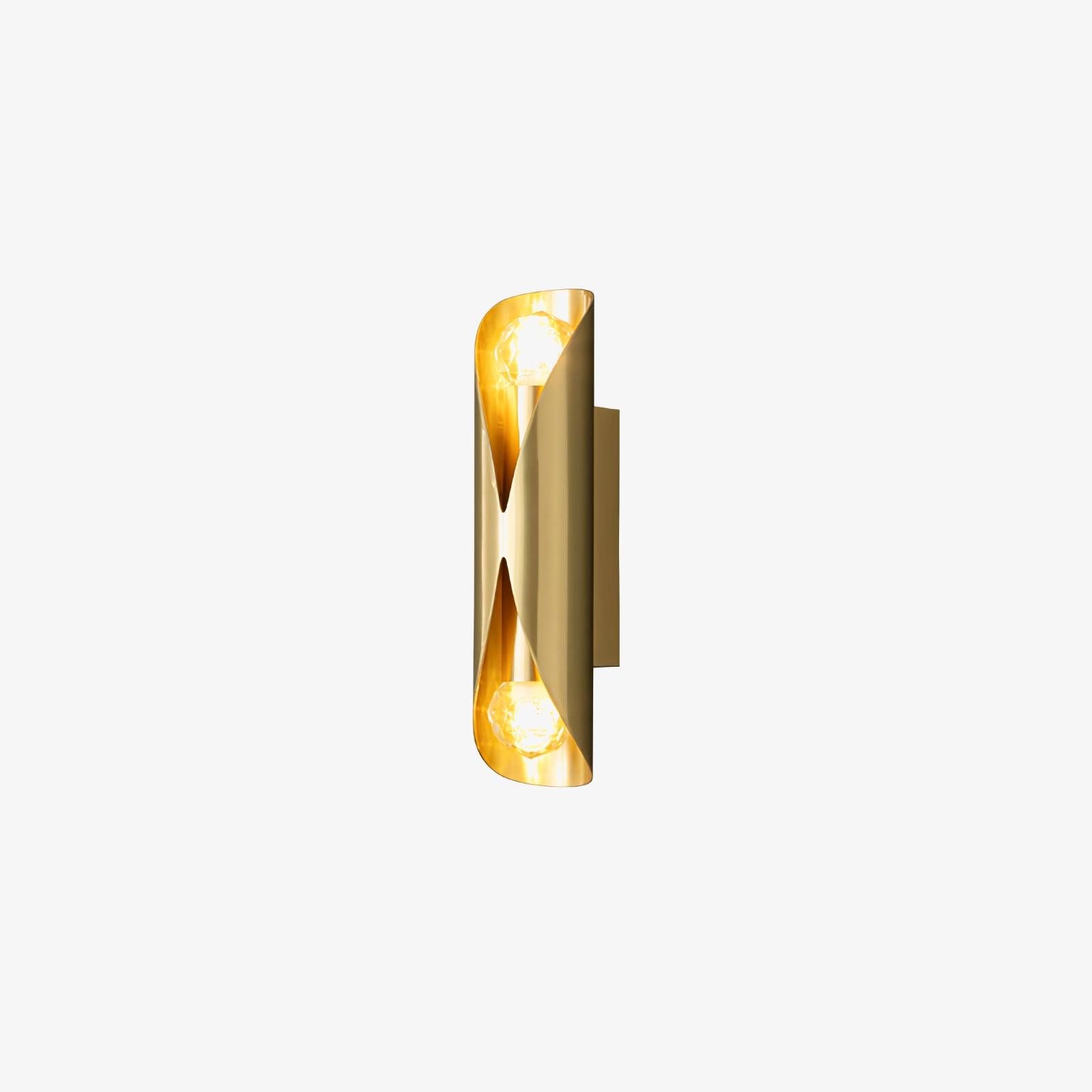 Avynila Modern Minimalist Diamonds Brass Wall Lamp - Letslighting