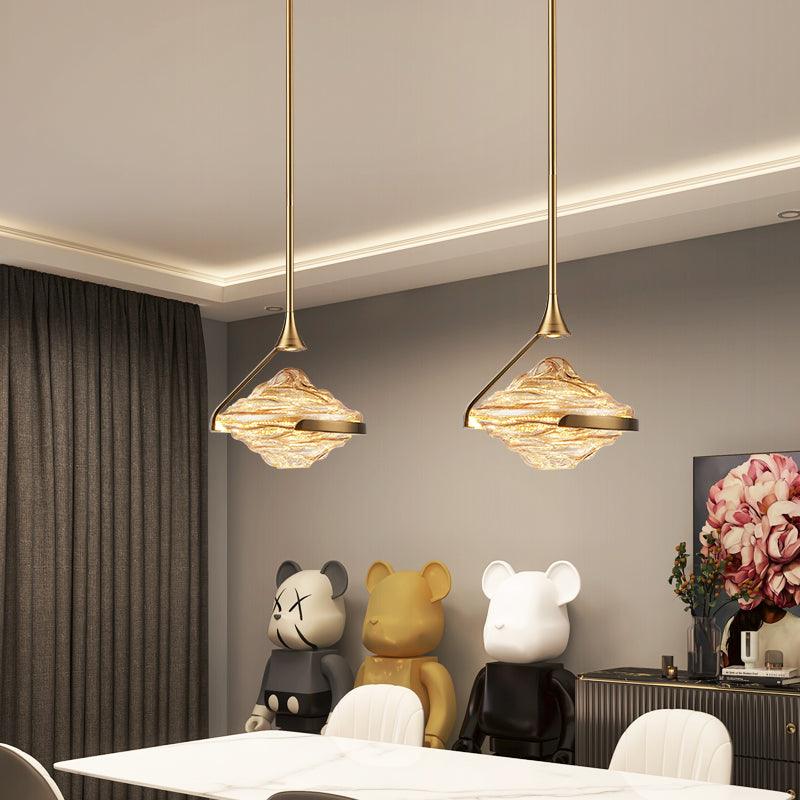 Celestia Diamond Crystal Pendant Lamp - Letslighting