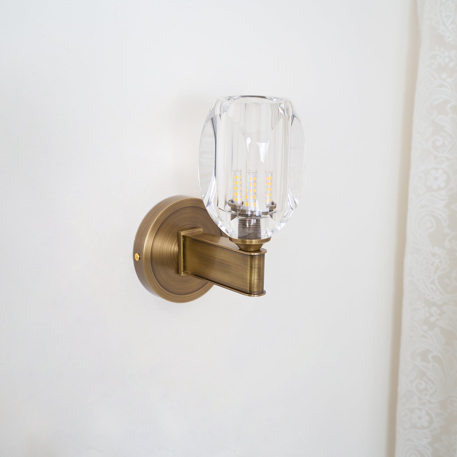 Beloved Wall lamp Premium Nordic Art Diamond Crystal Sconce - Letslighting