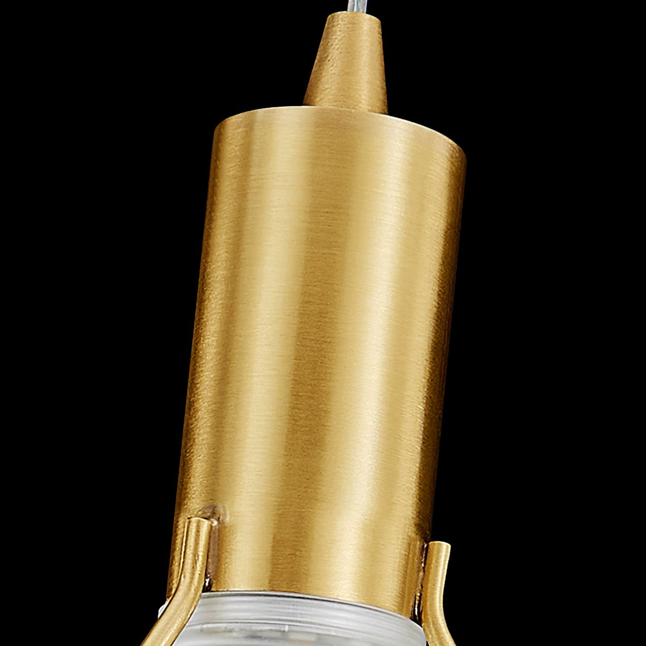 Elysianire Brass & Crystal Elegant Pendant Lamp - Letslighting