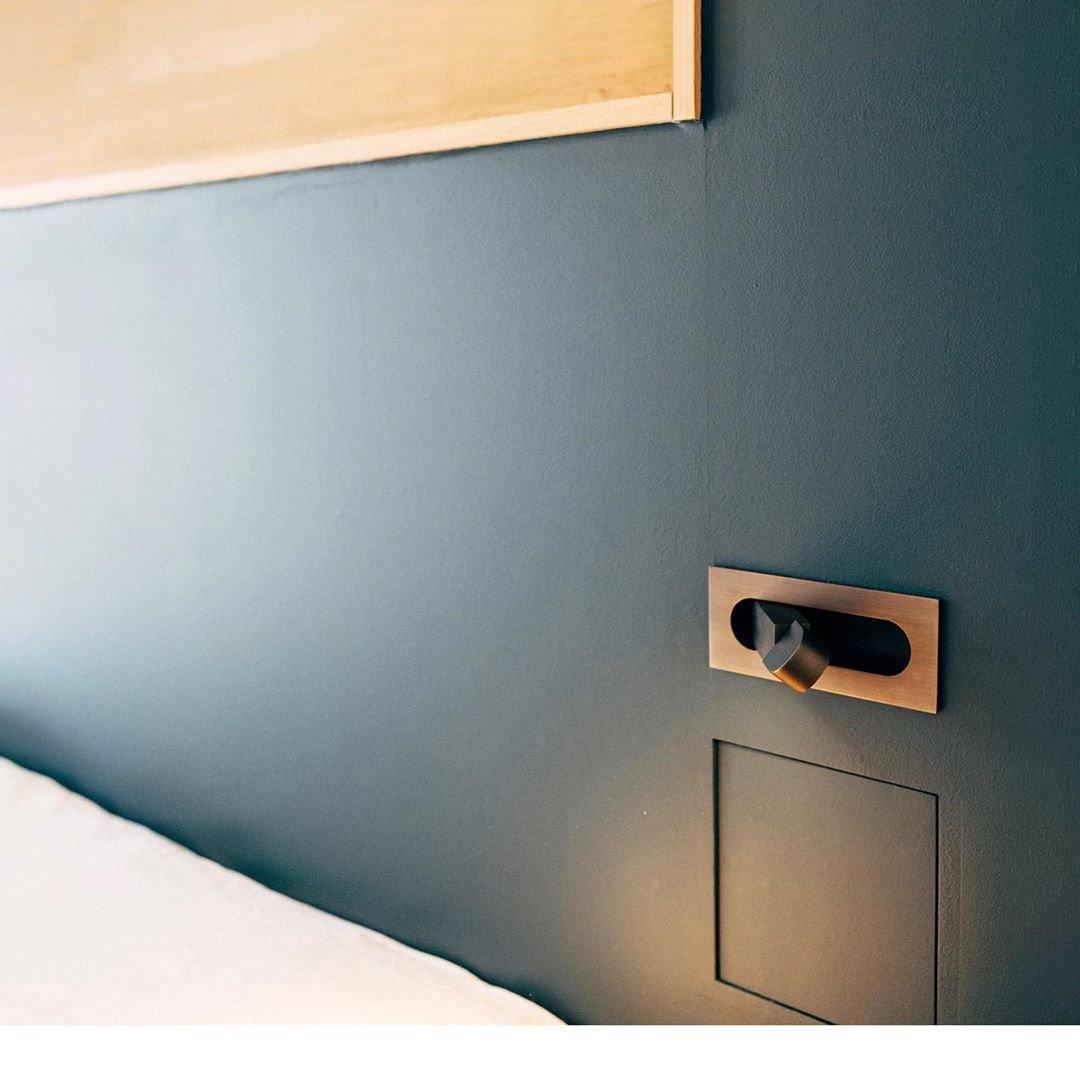 Nexex Square Adjustable Bedside Reading Wall Light - Letslighting