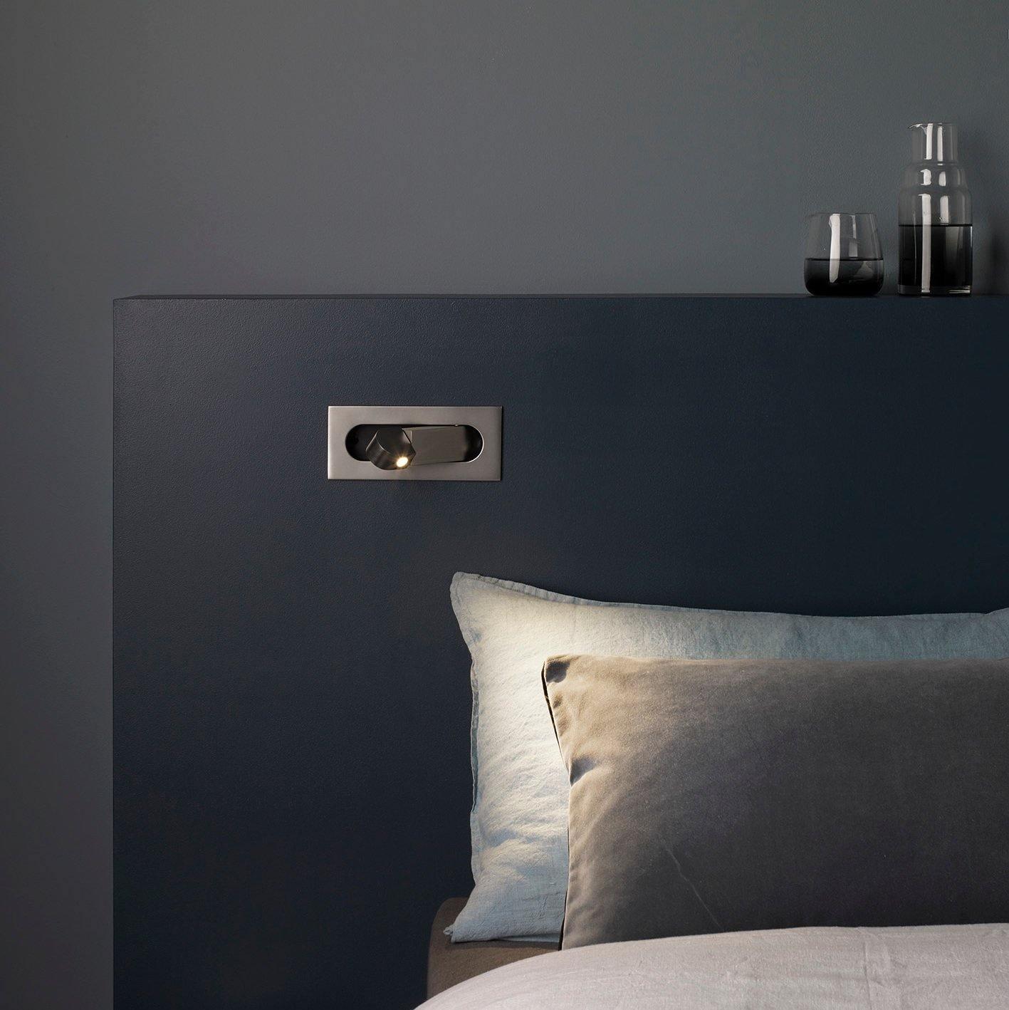 Nexex Square Adjustable Bedside Reading Wall Light - Letslighting