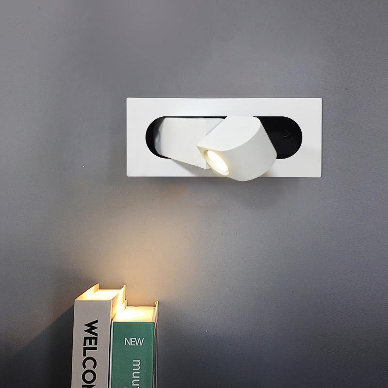 Duvin Adjustable Black LED Wall Lamp - Letslighting