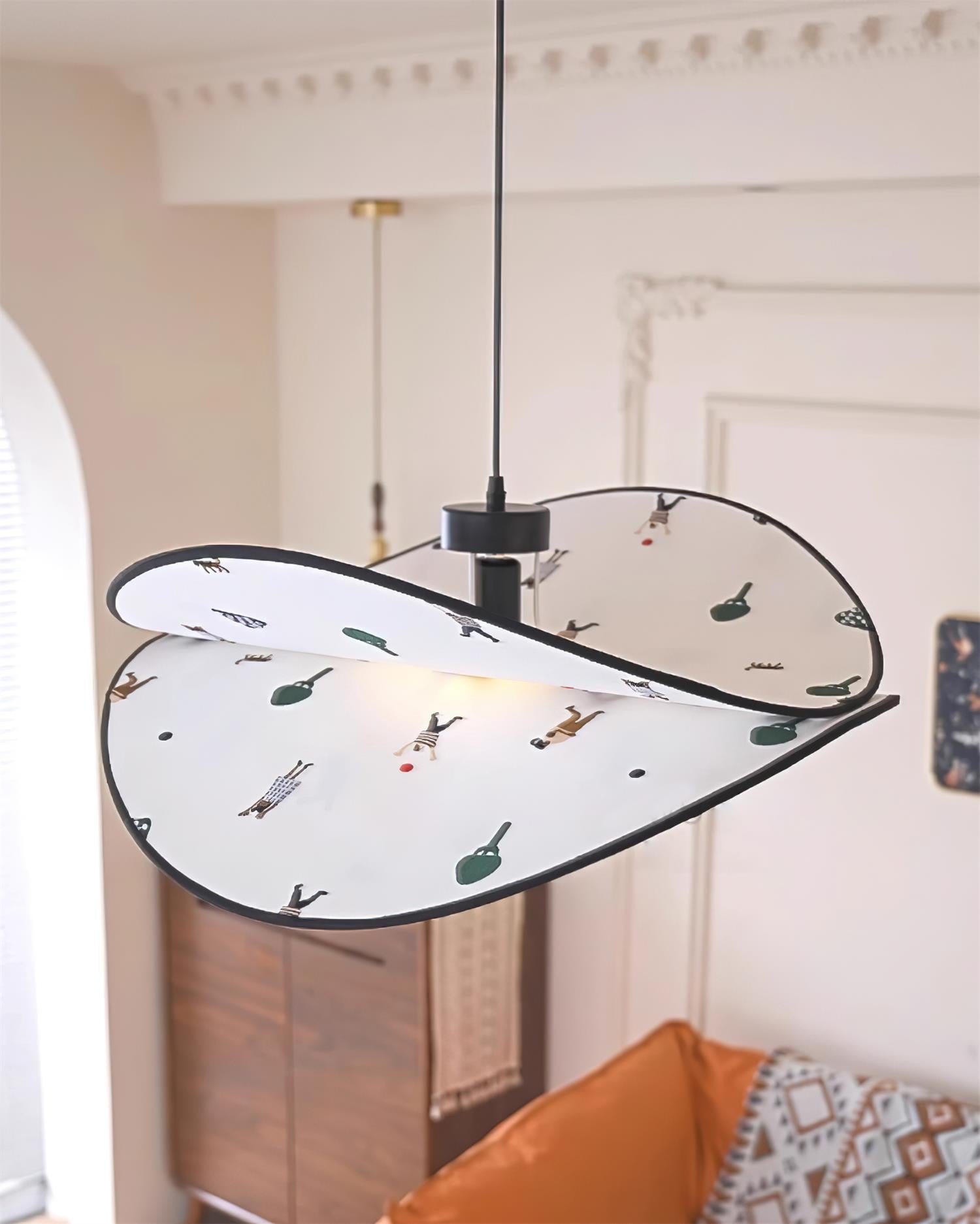 Dika Pendant Lamp Fabric Double-Layer - Letslighting