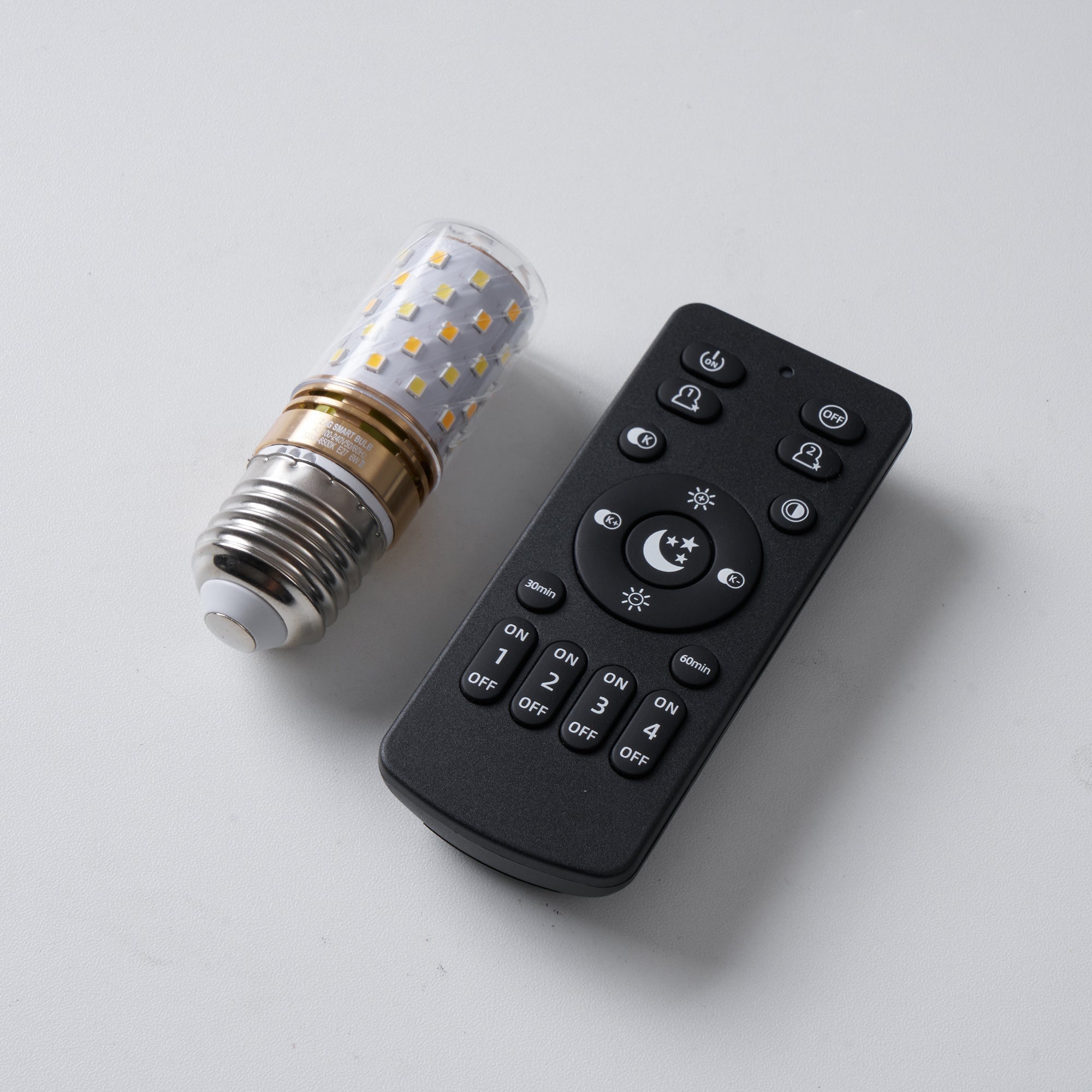 Clad Dimmable LED Light Bulb Glass E27 6W - Letslighting