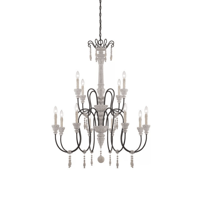 Epoch Postmodern Luxury Wood Chandelier - Letslighting