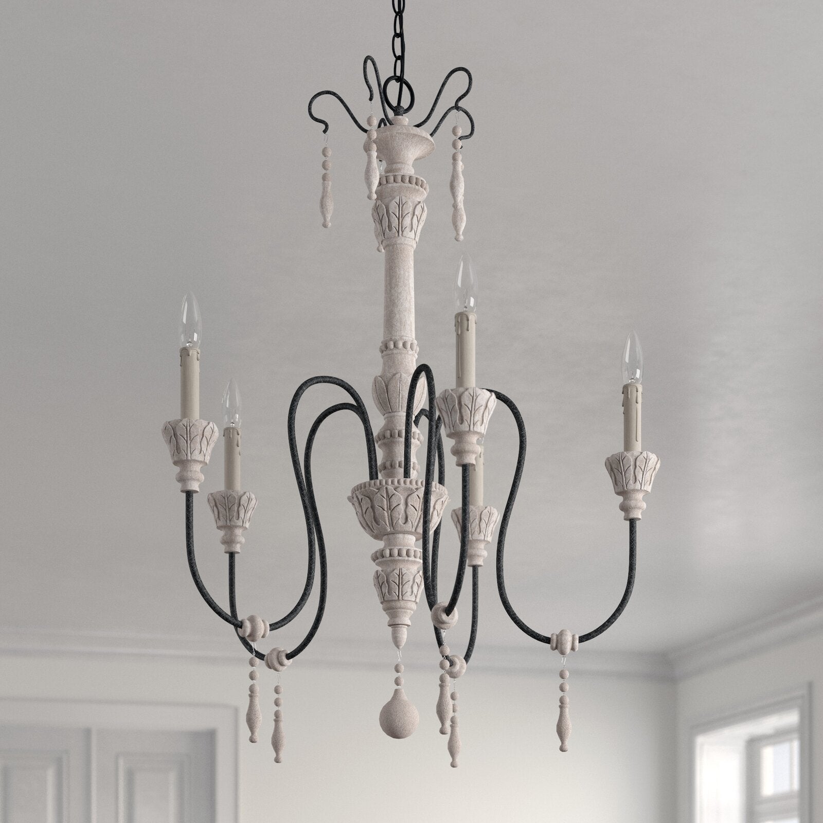 Epoch Postmodern Luxury Wood Chandelier - Letslighting