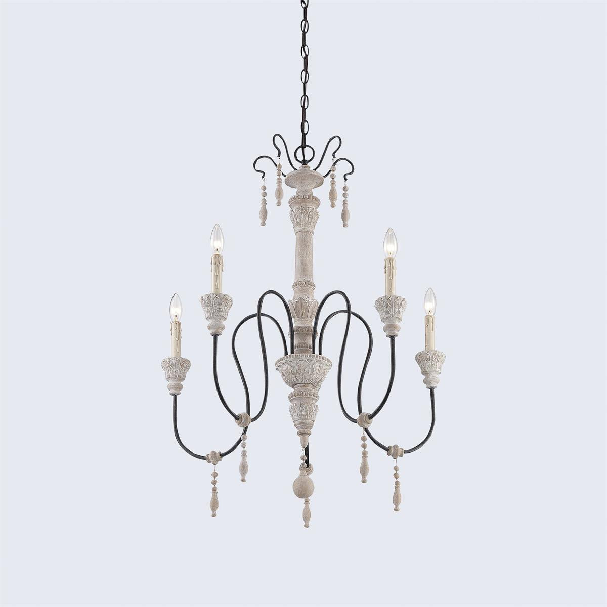Epoch Postmodern Luxury Wood Chandelier - Letslighting