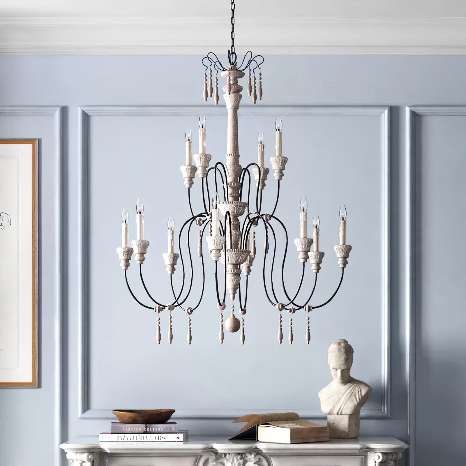 Epoch Postmodern Luxury Wood Chandelier - Letslighting