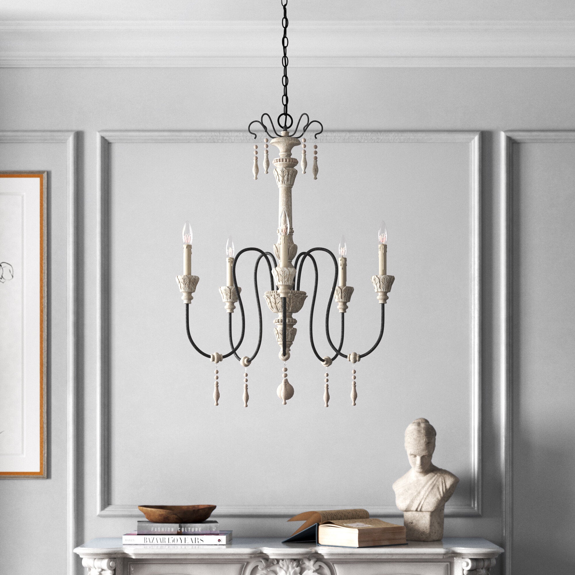Epoch Postmodern Luxury Wood Chandelier - Letslighting