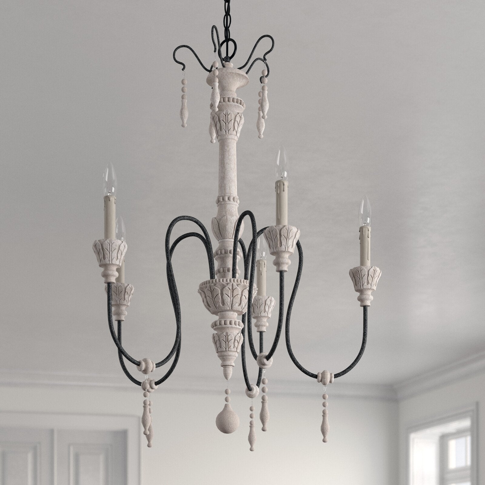 Epoch Postmodern Luxury Wood Chandelier - Letslighting