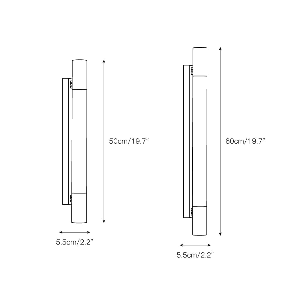 Fleck Modern Minimalist Acrylic Wall Lamp - Letslighting