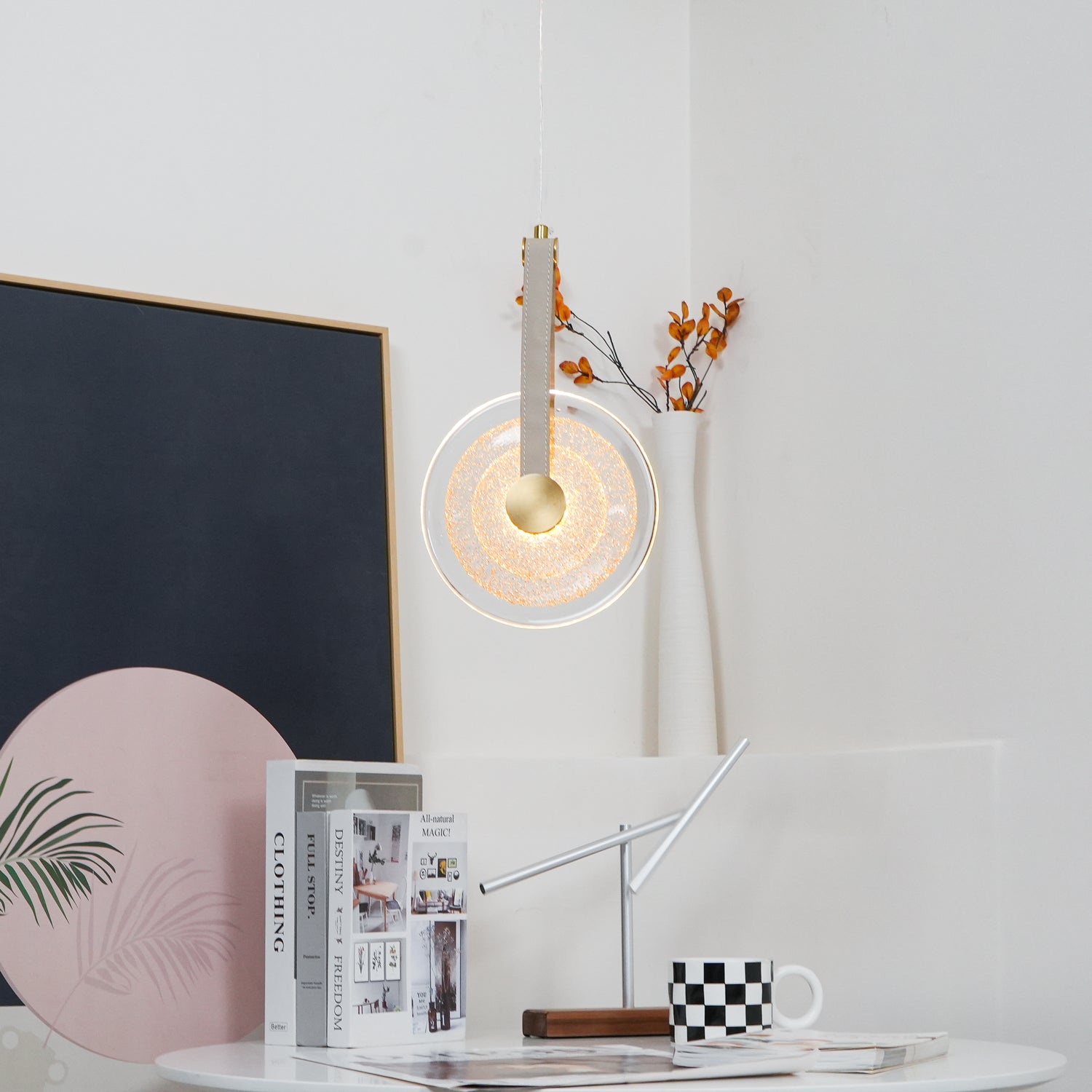 Zaylora Leather Classic Pendant Lamp - Letslighting