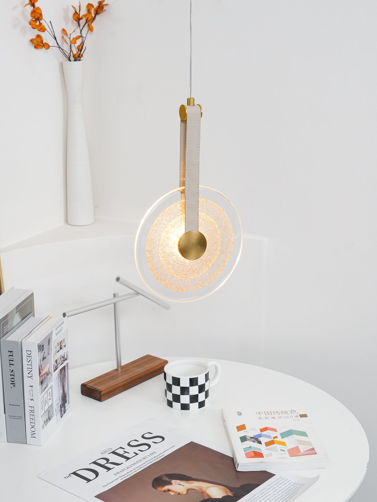 Zaylora Leather Classic Pendant Lamp - Letslighting