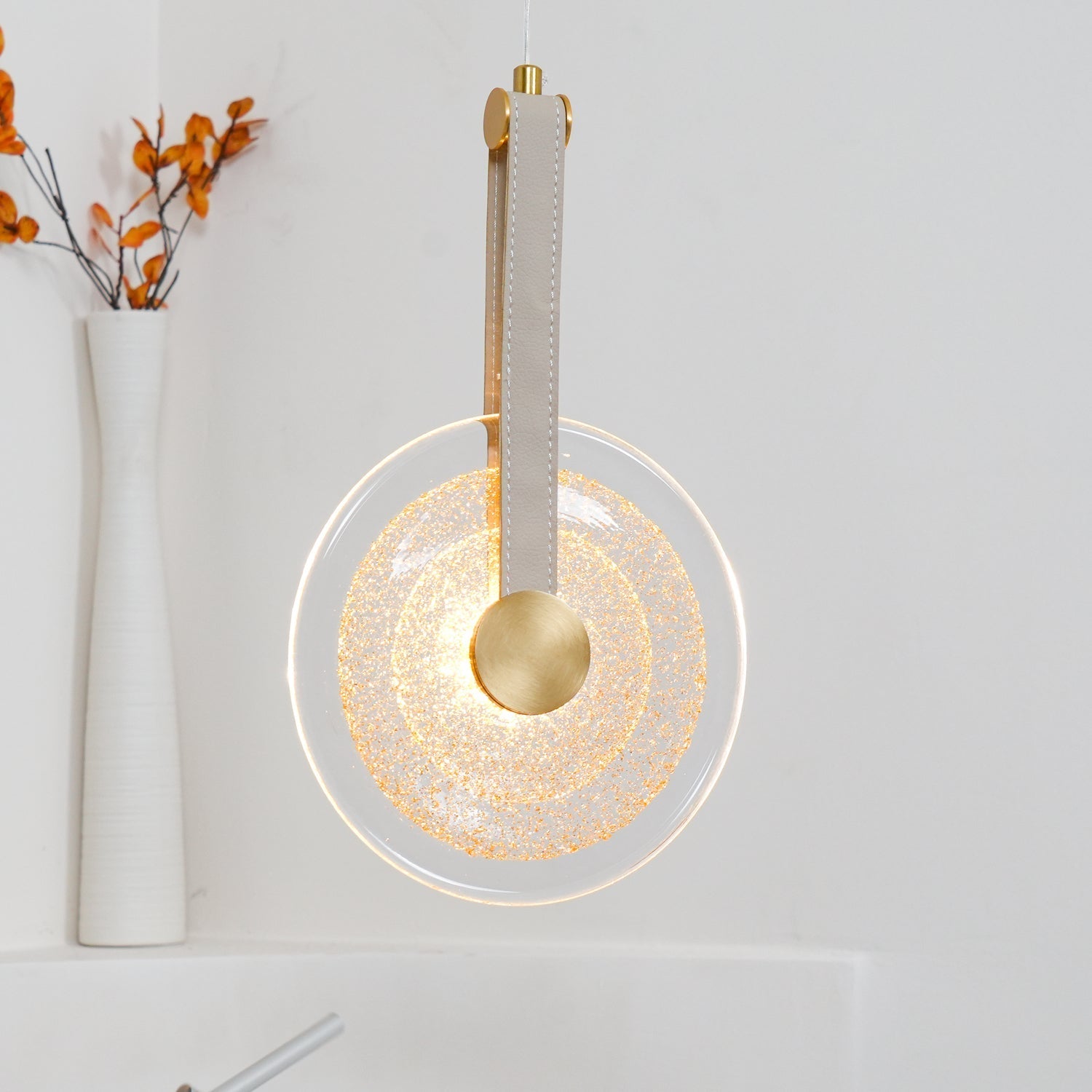 Zaylora Leather Classic Pendant Lamp - Letslighting