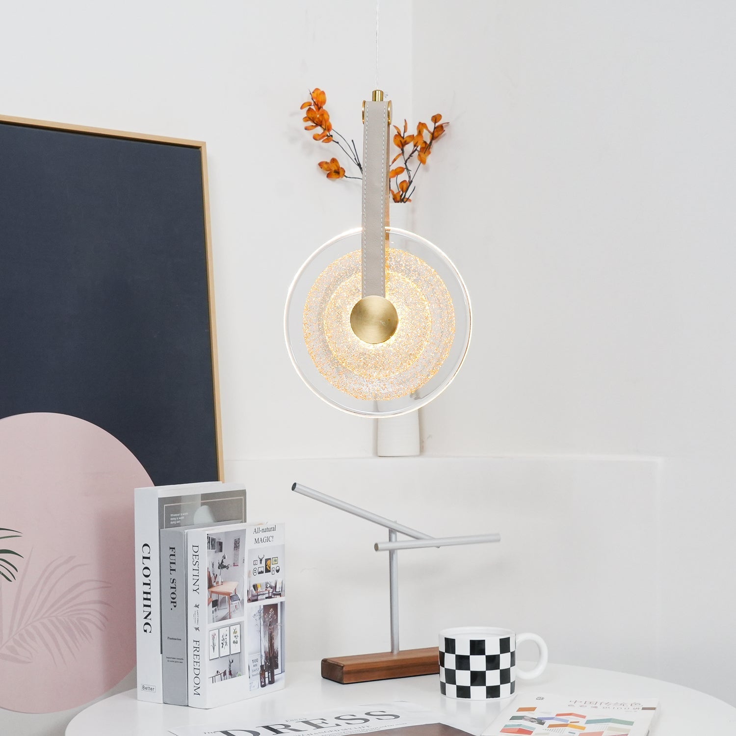Zaylora Leather Classic Pendant Lamp - Letslighting