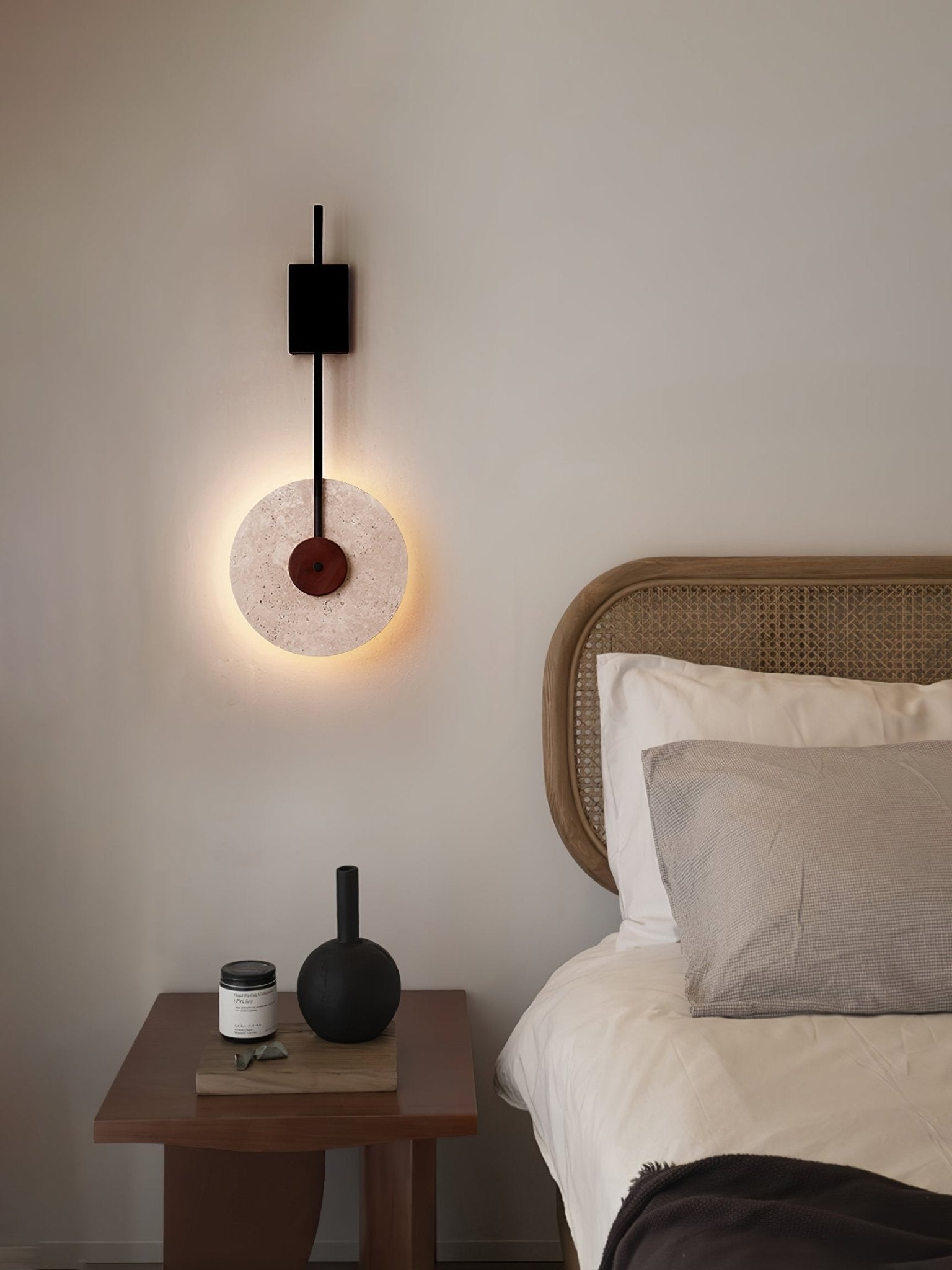 Elysia Travertine Wall Light - Letslighting