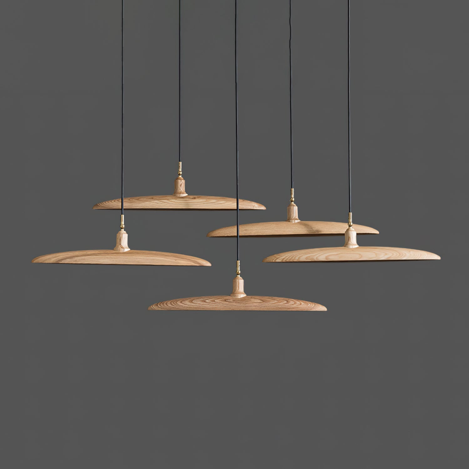 Zelirira Blade Wood Pendant Light - Letslighting