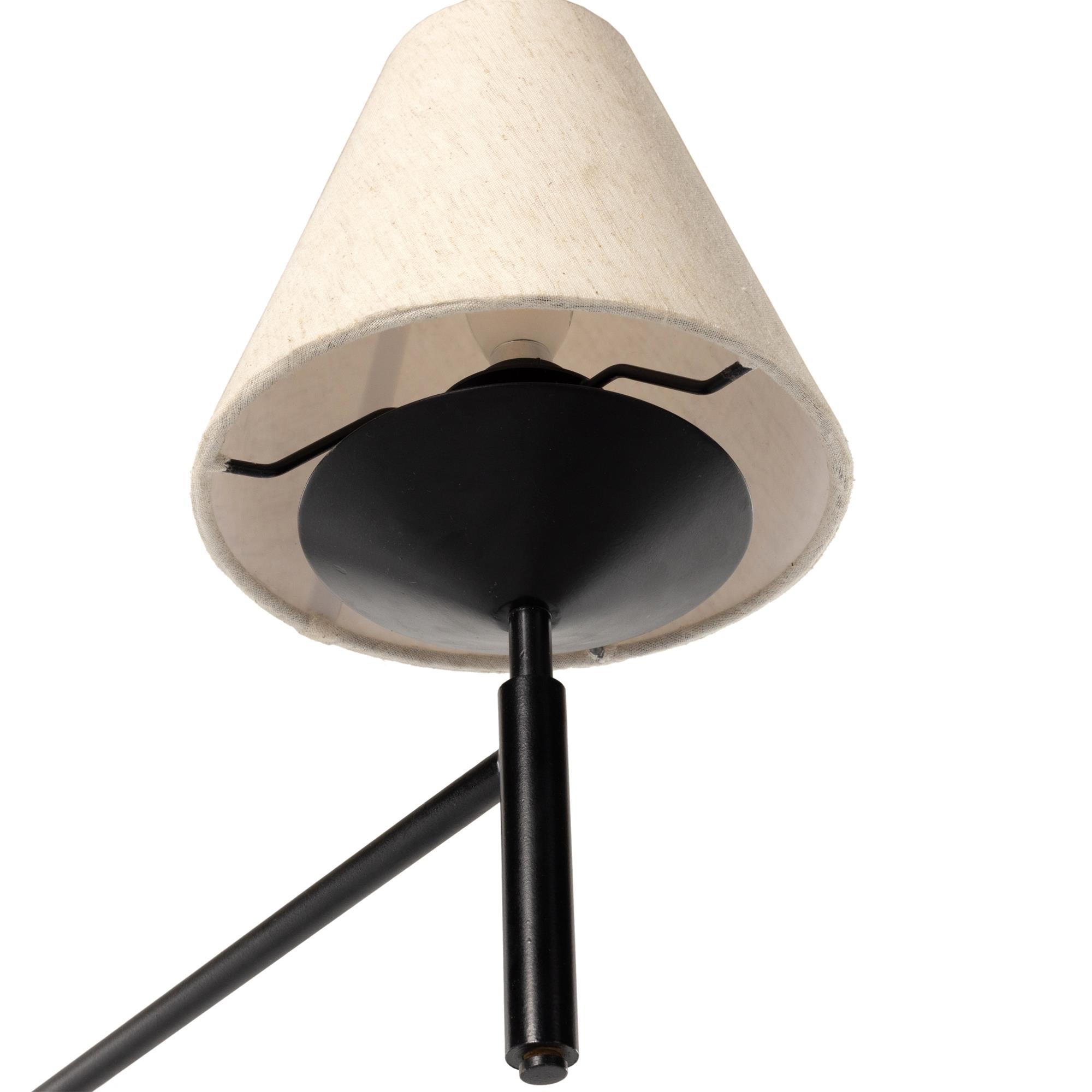 Ulphaa Vintage Industrial Black Fabric Chandelier - Letslighting