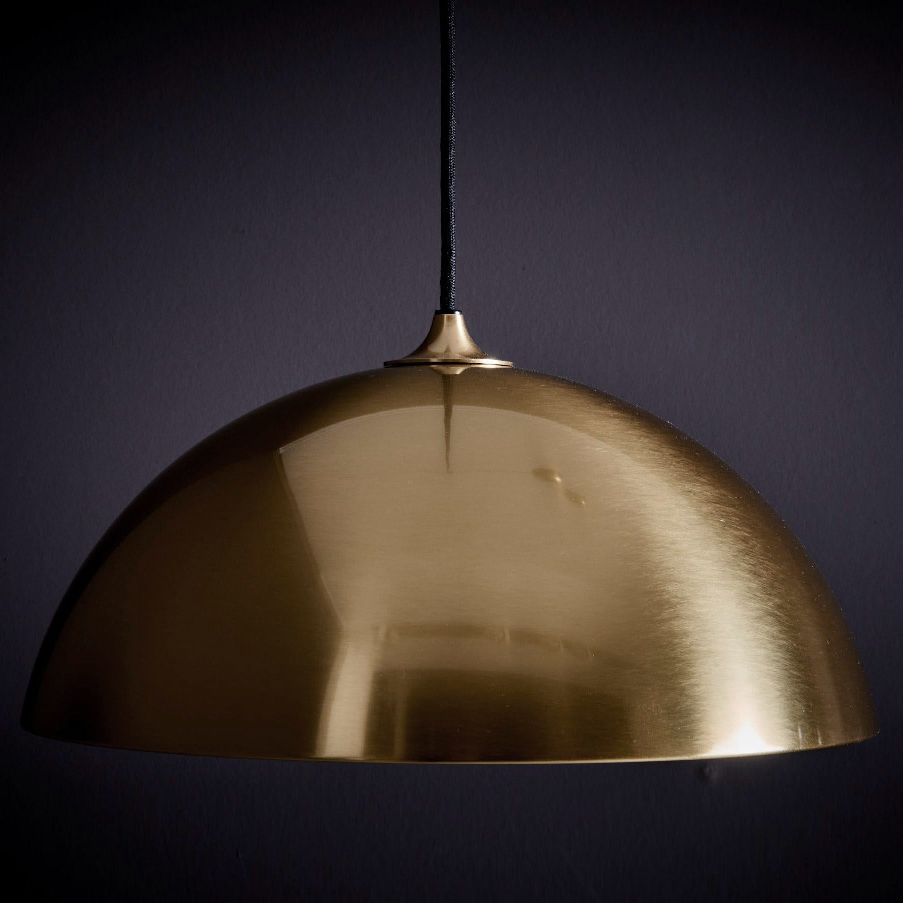 Omen Modern Minimalist Dome Balance Brass Pendant Lamp - Letslighting