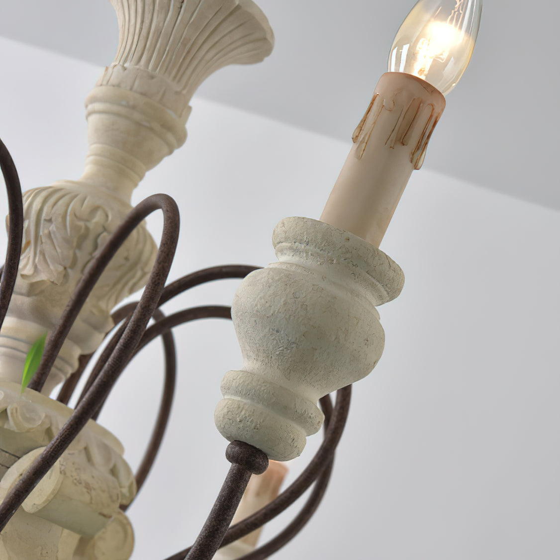 Quartz Postmodern Luxury Country Wooden Chandelier - Letslighting