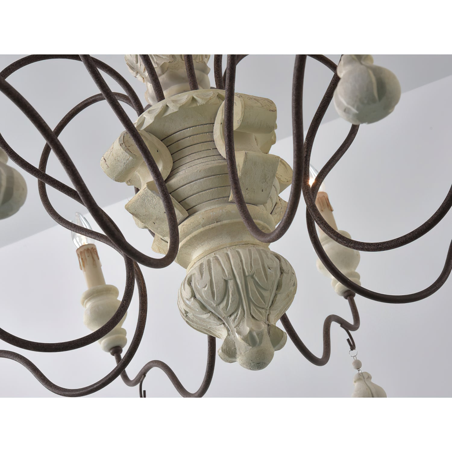 Quartz Postmodern Luxury Country Wooden Chandelier - Letslighting