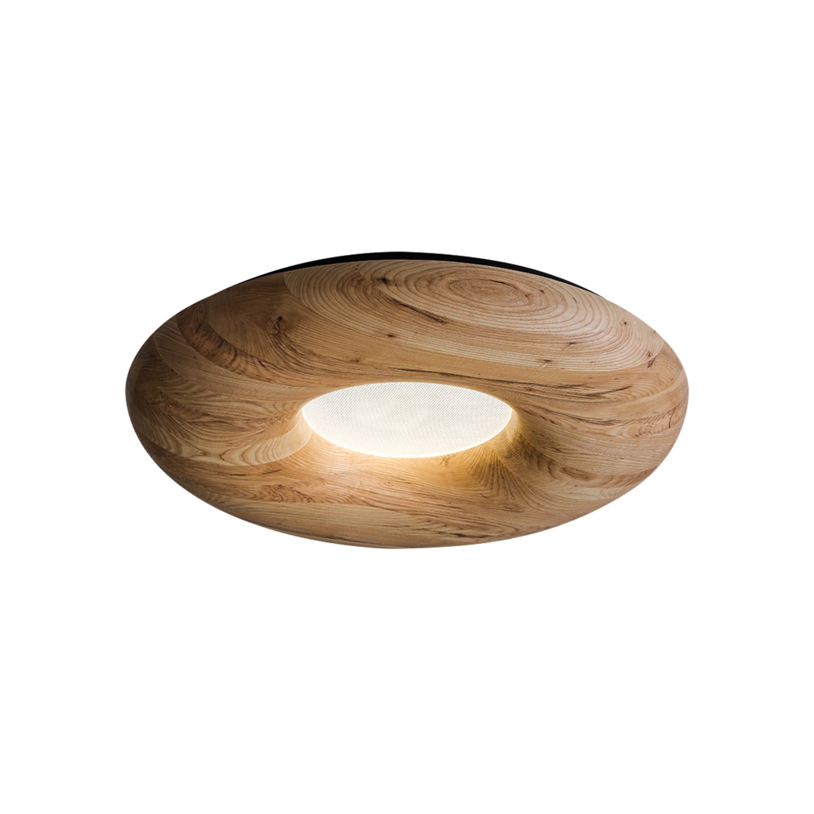 Zosora Organic Oak Flush Mount - Letslighting