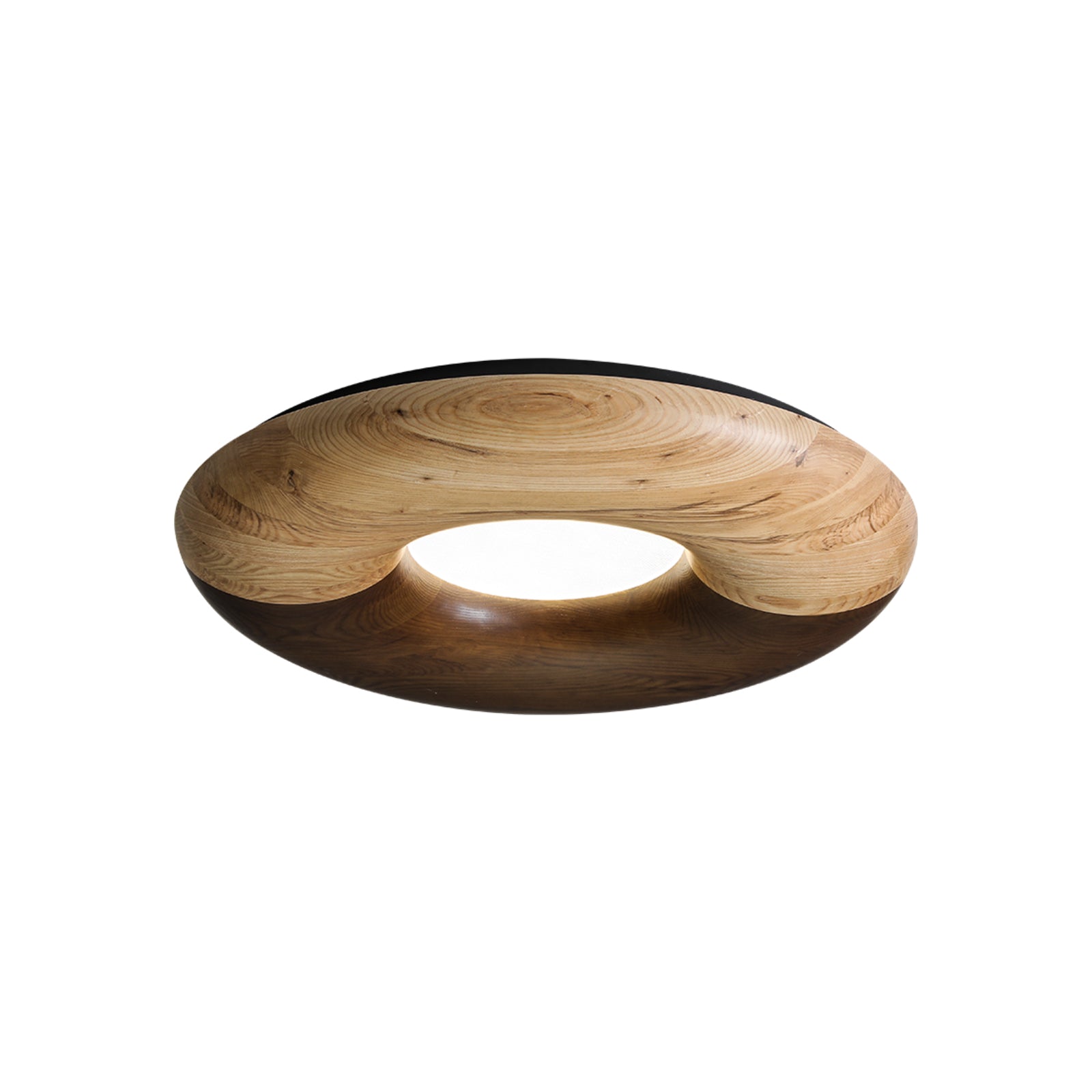 Zosora Organic Oak Flush Mount - Letslighting